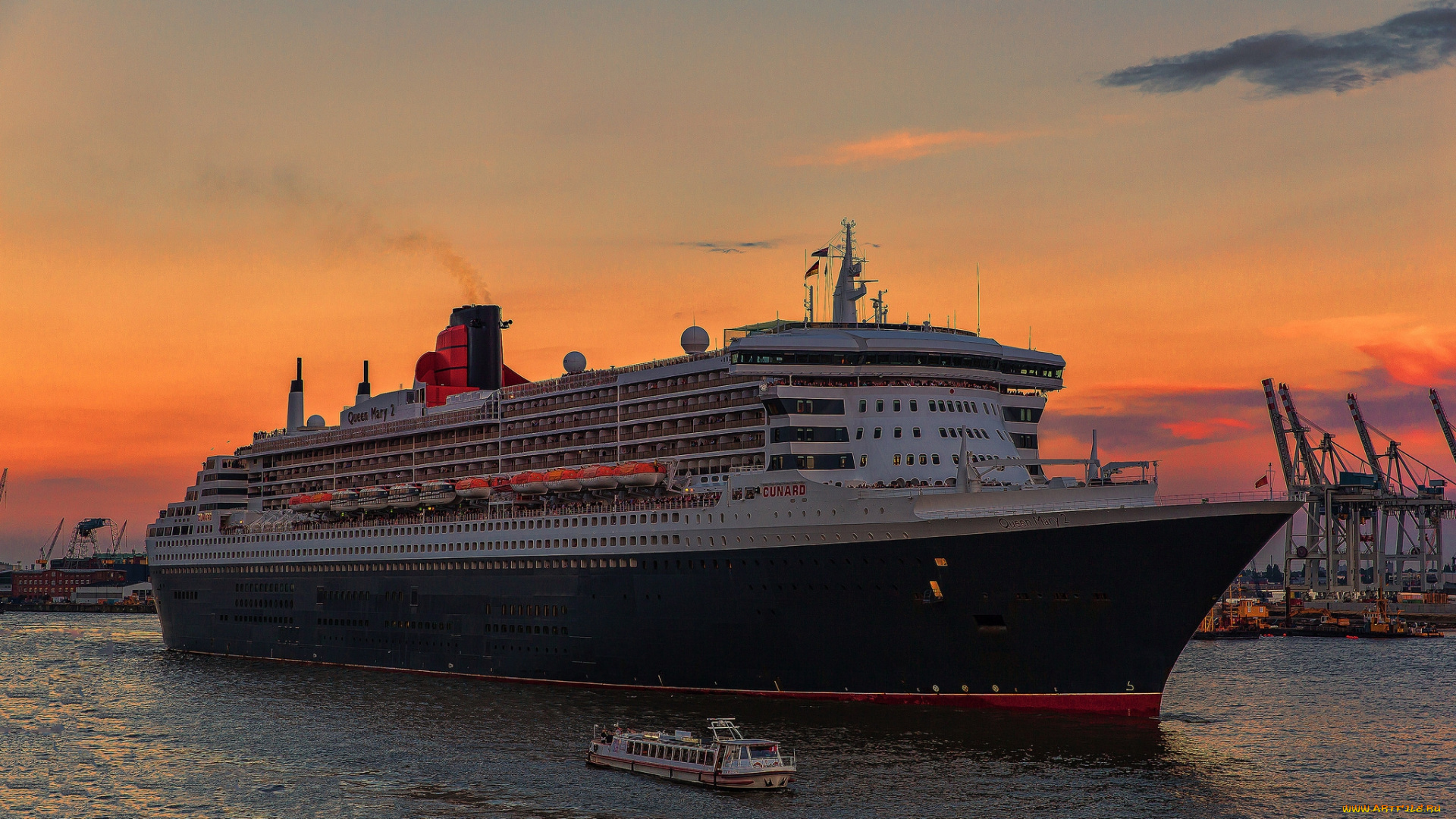 корабли, лайнеры, круиз, лайнер