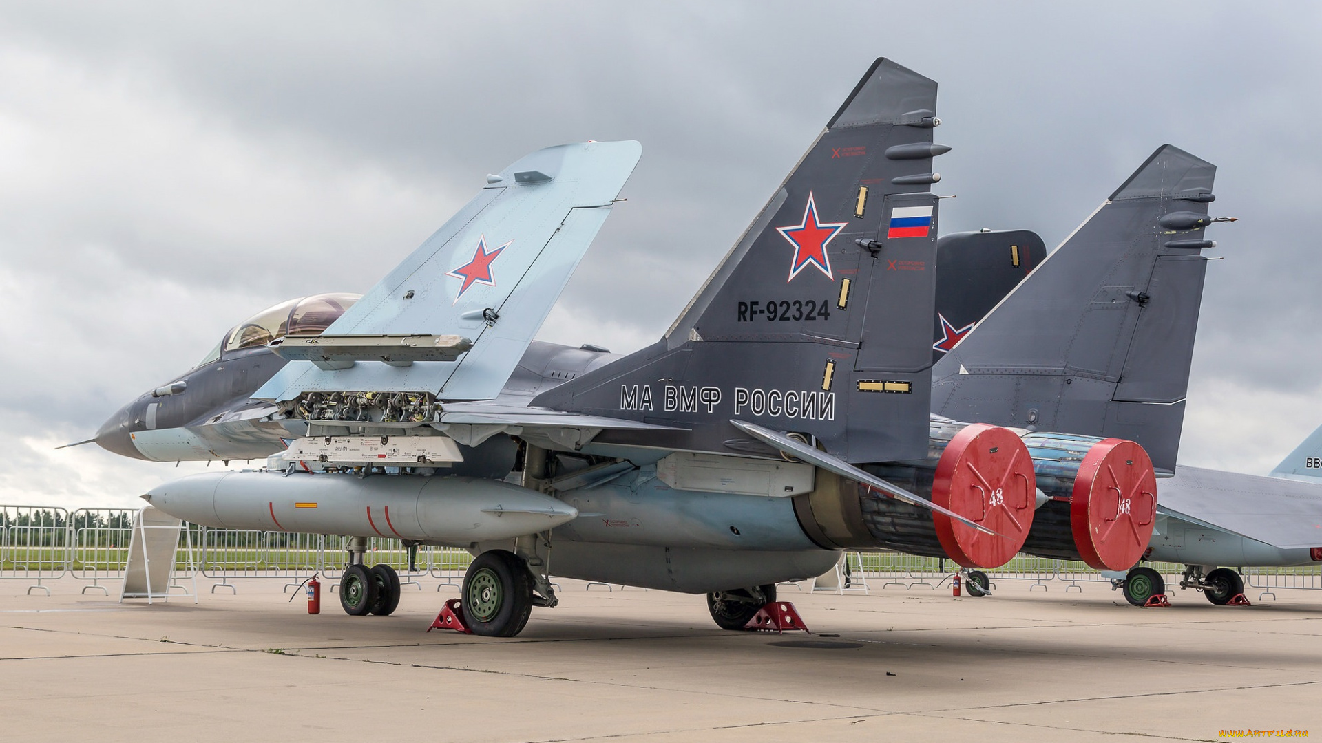 mig-29k, авиация, боевые, самолёты, истребитель