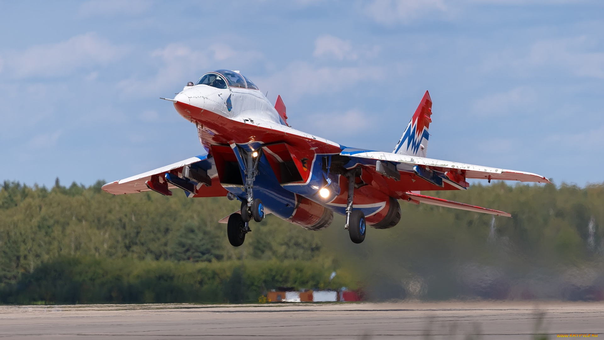 mig-29ub, авиация, боевые, самолёты, истребитель