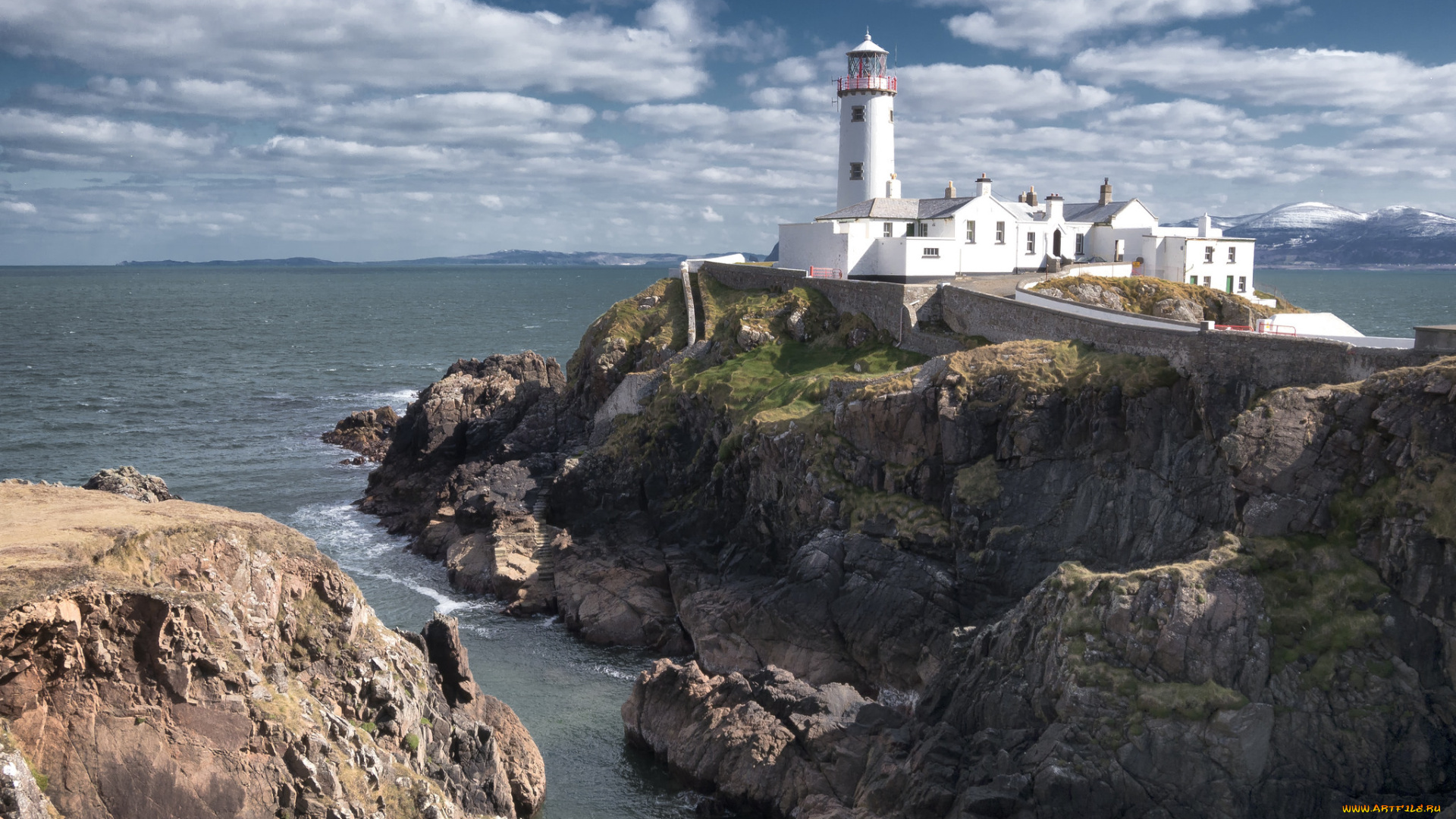 природа, маяки, простор