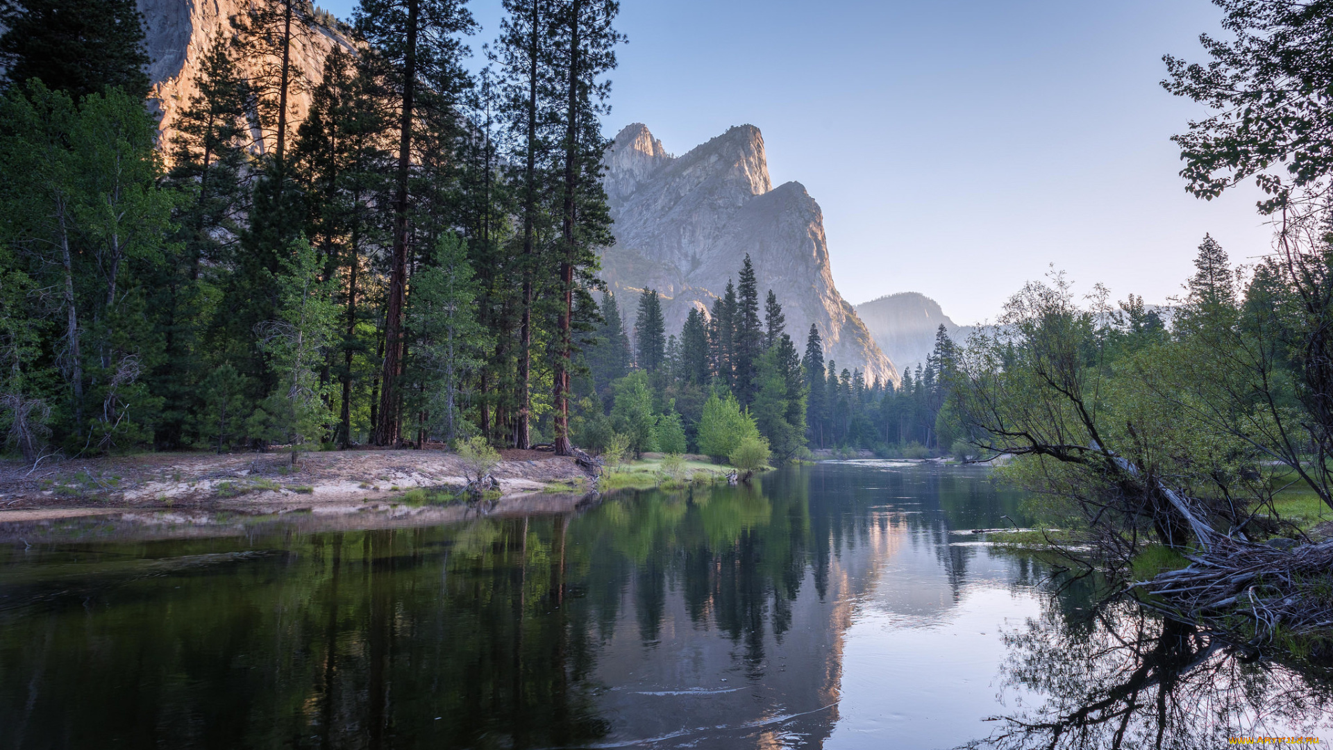 природа, реки, озера, простор