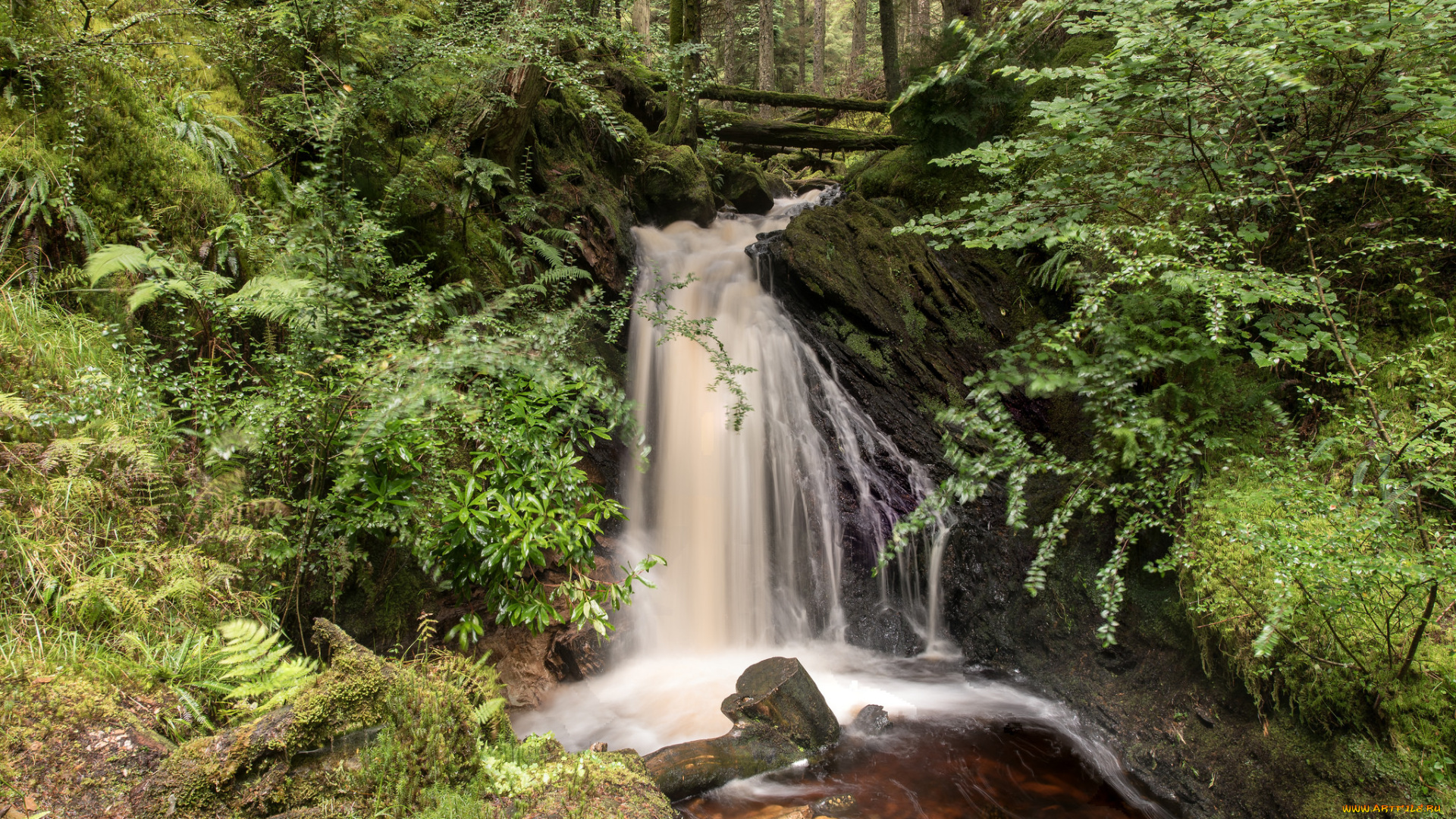 природа, водопады, простор