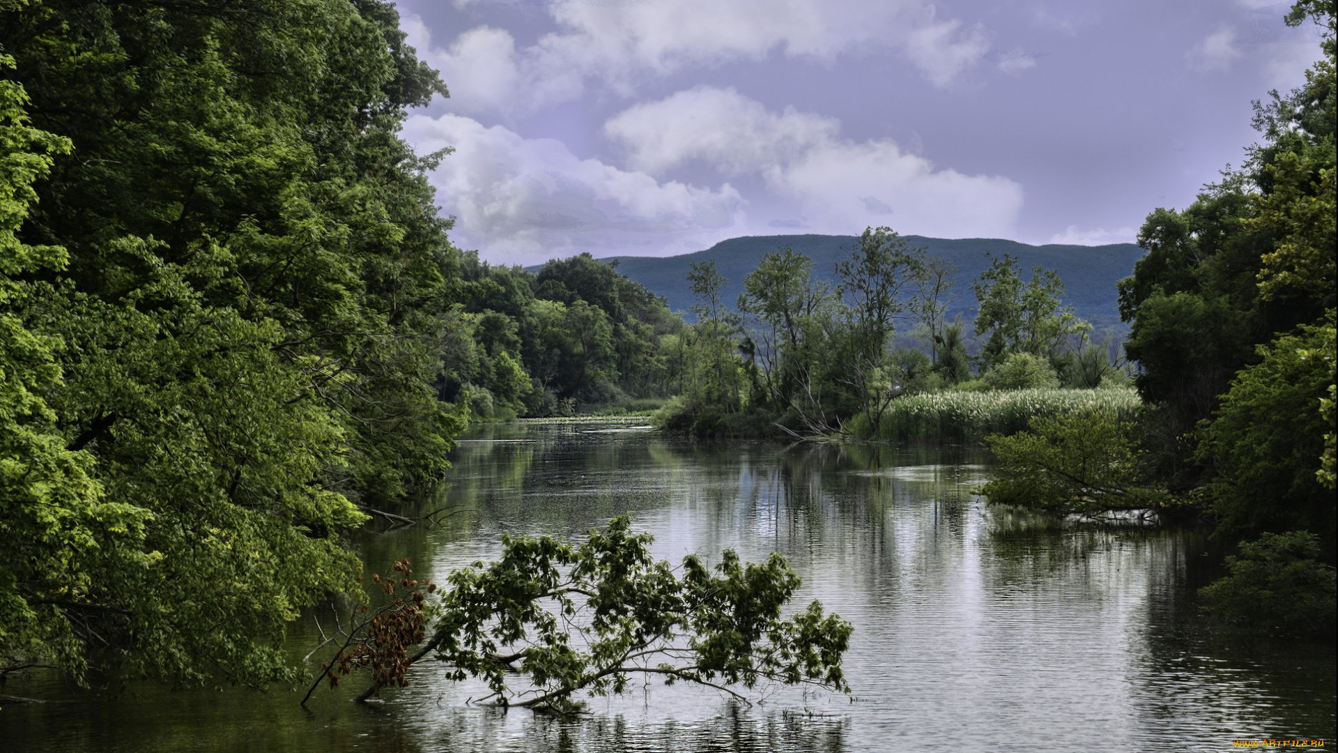 природа, водопады, простор