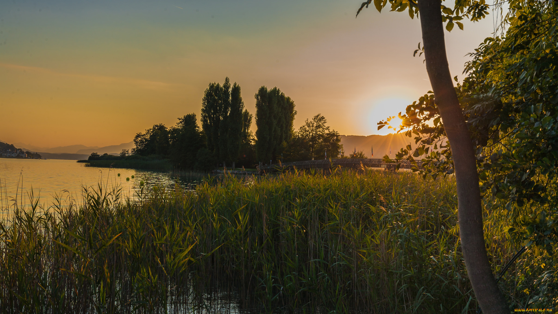 природа, восходы, закаты, простор