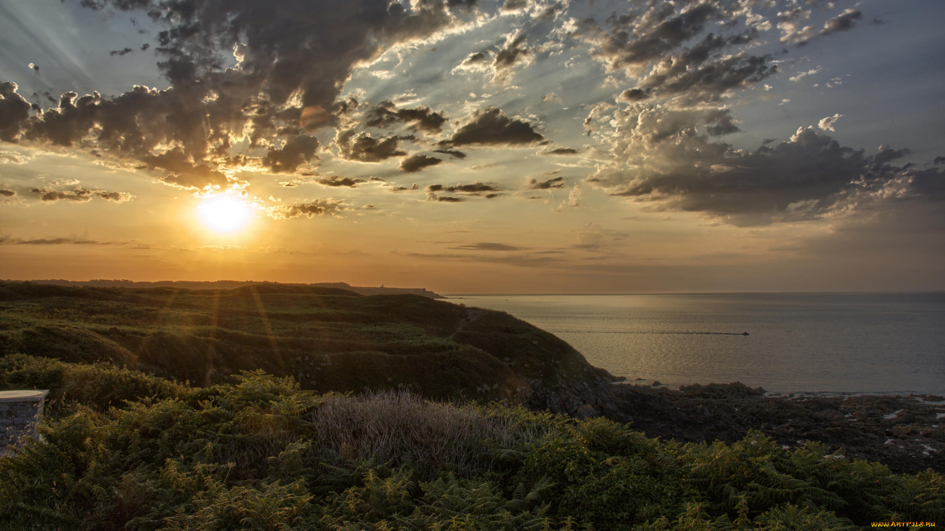 природа, восходы, закаты, простор