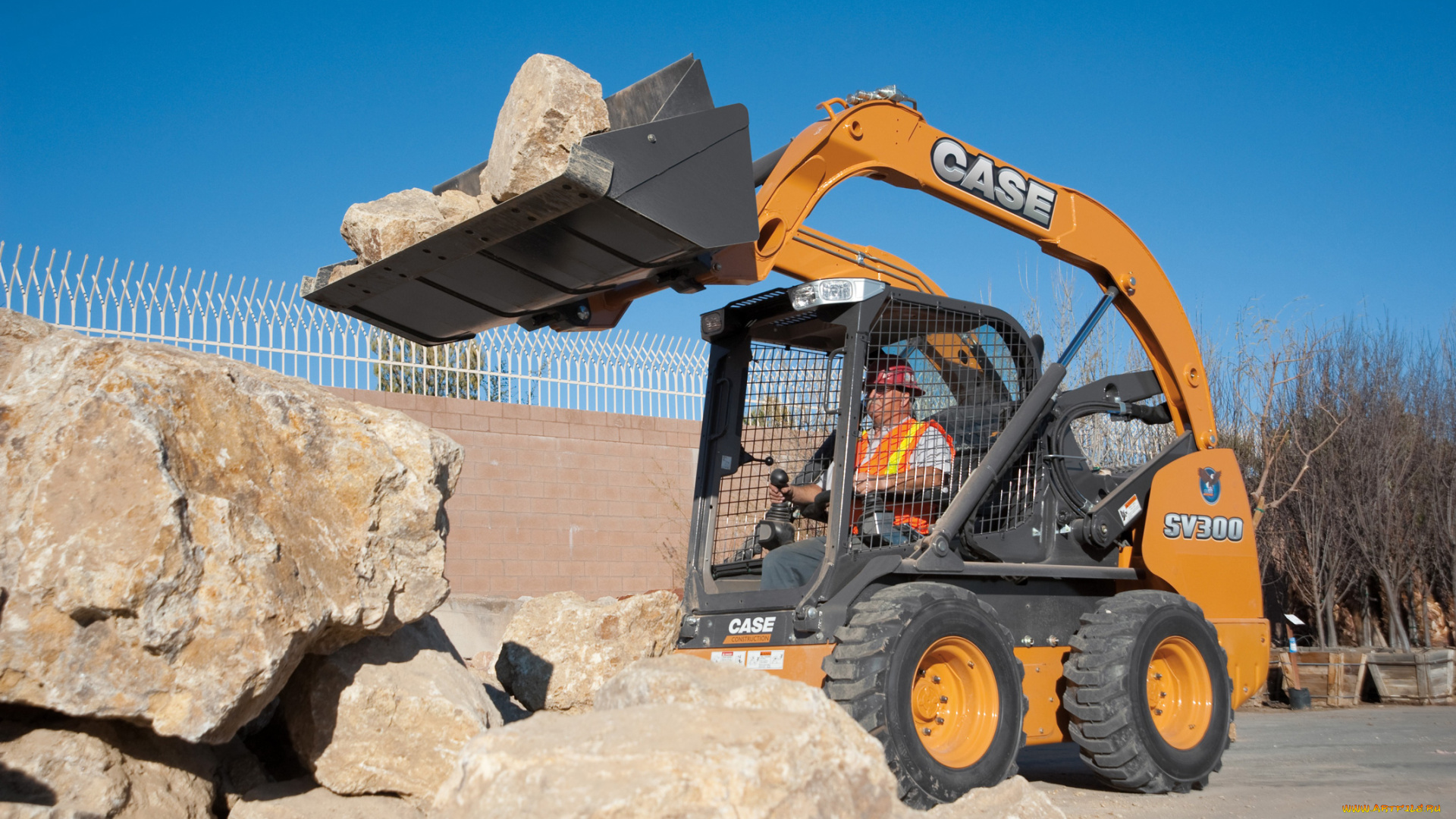 техника, фронтальные, погрузчики, case