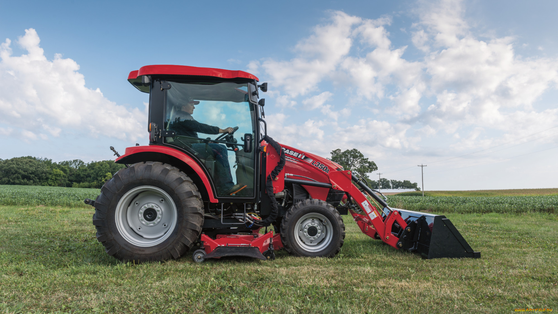 техника, фронтальные, погрузчики, case