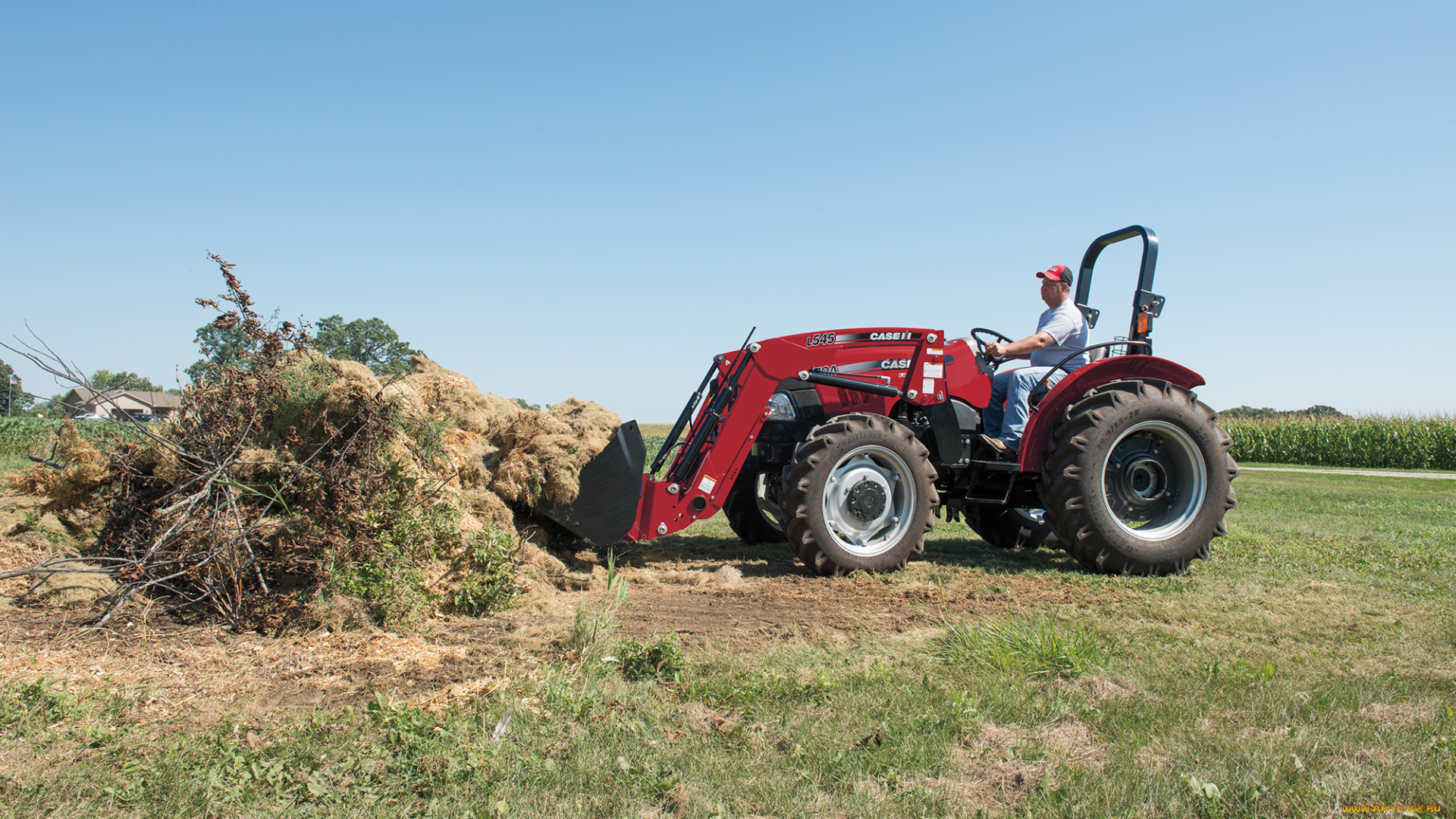 техника, фронтальные, погрузчики, case