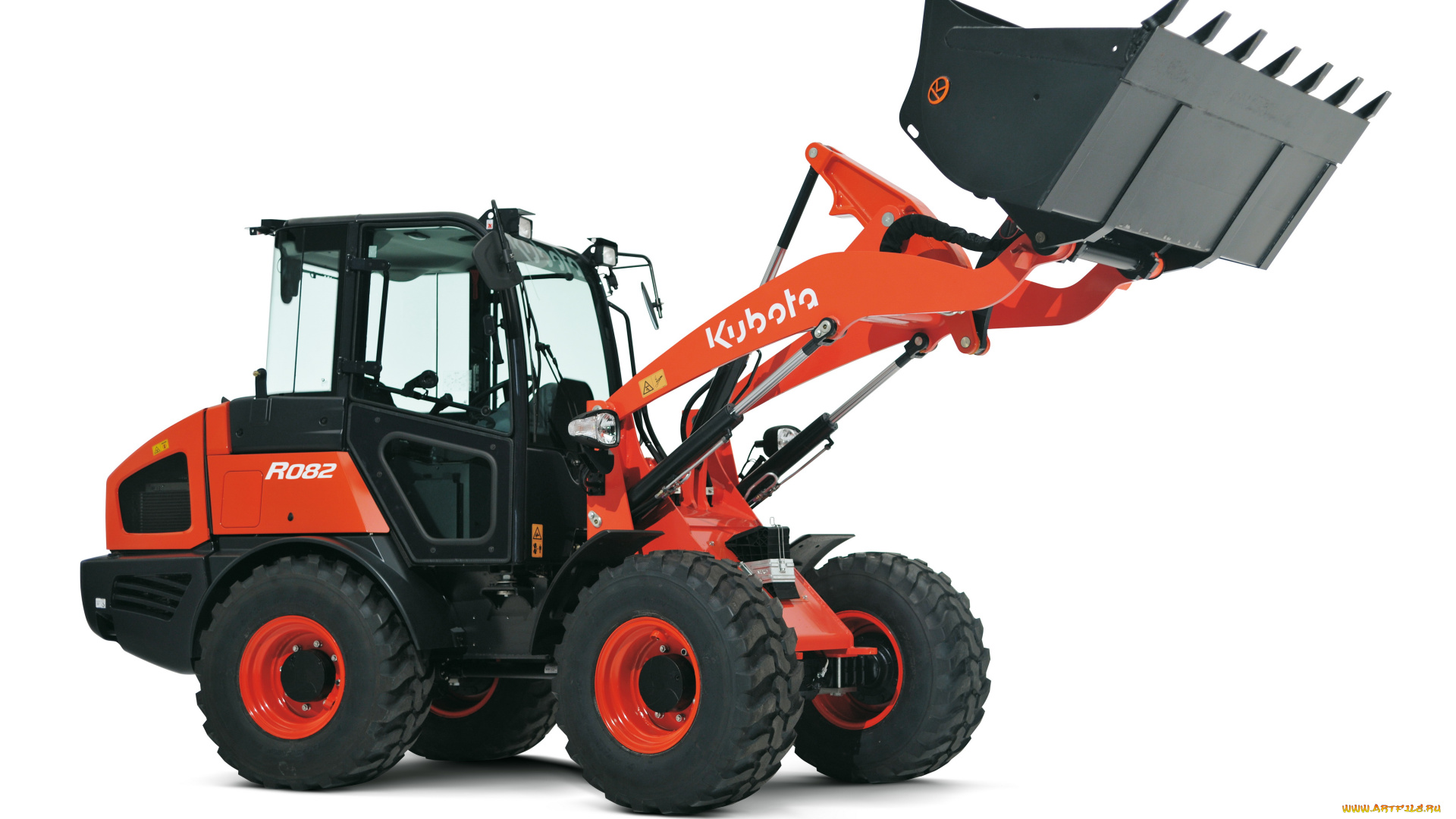 техника, фронтальные, погрузчики, kubota