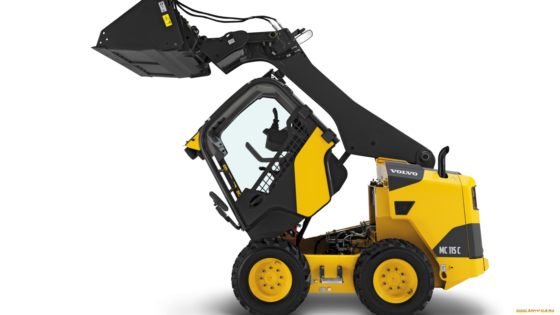 техника, фронтальные, погрузчики, volvo