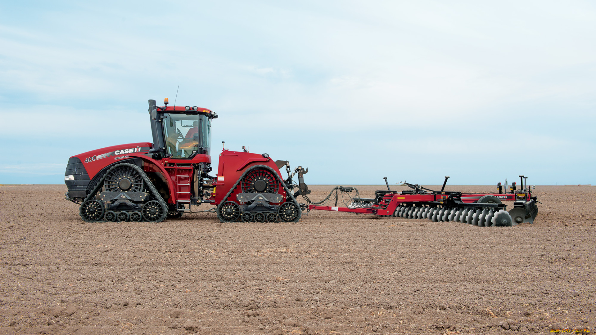 техника, тракторы, на, гусенецах, case