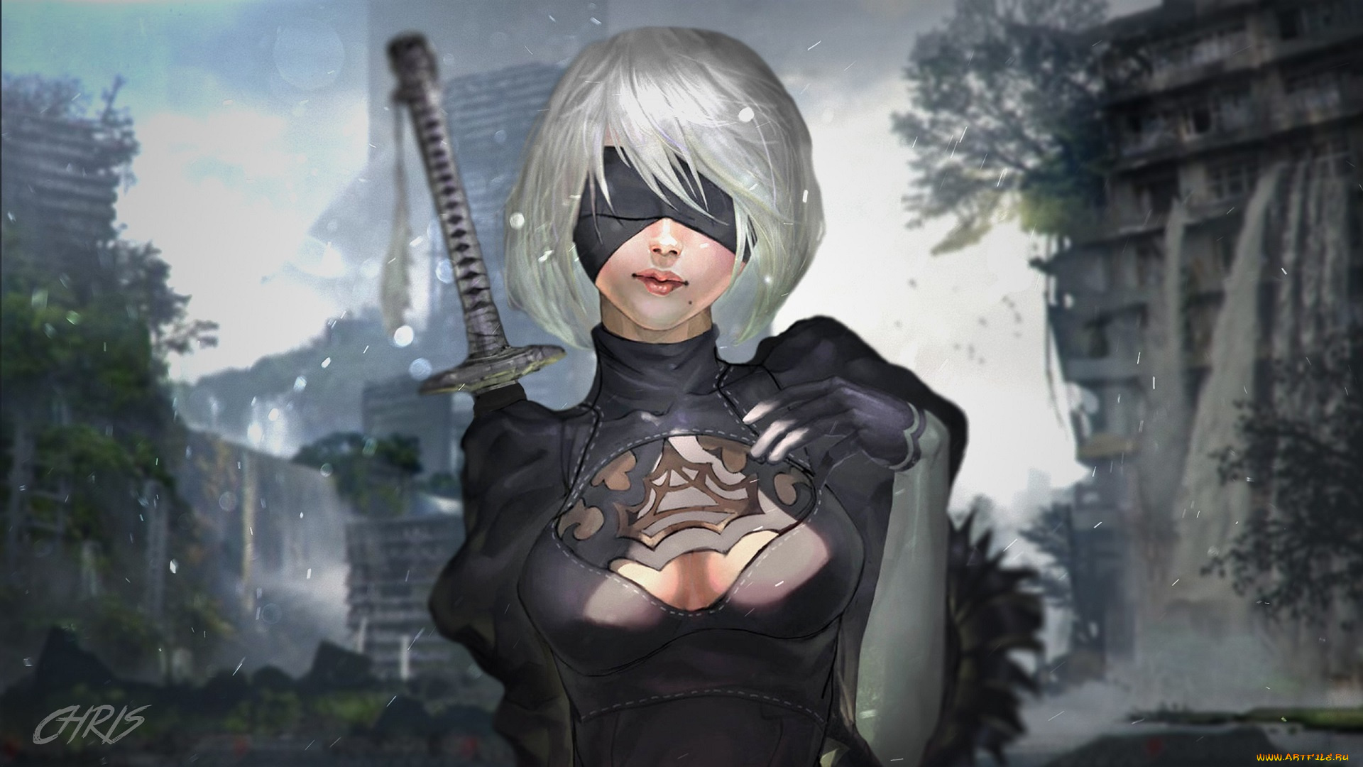 видео, игры, nier, , automata, automata