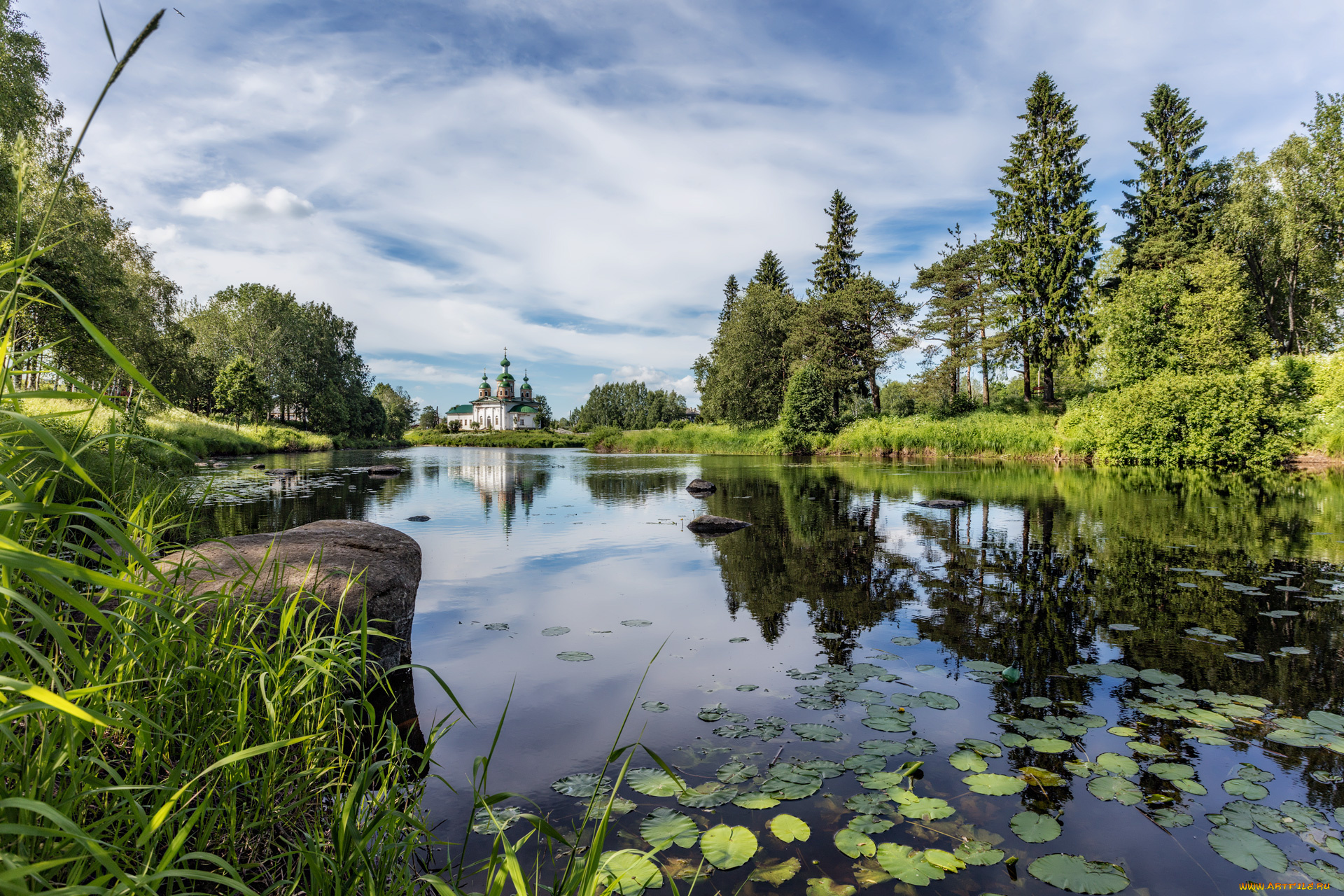 города, -, пейзажи, простор