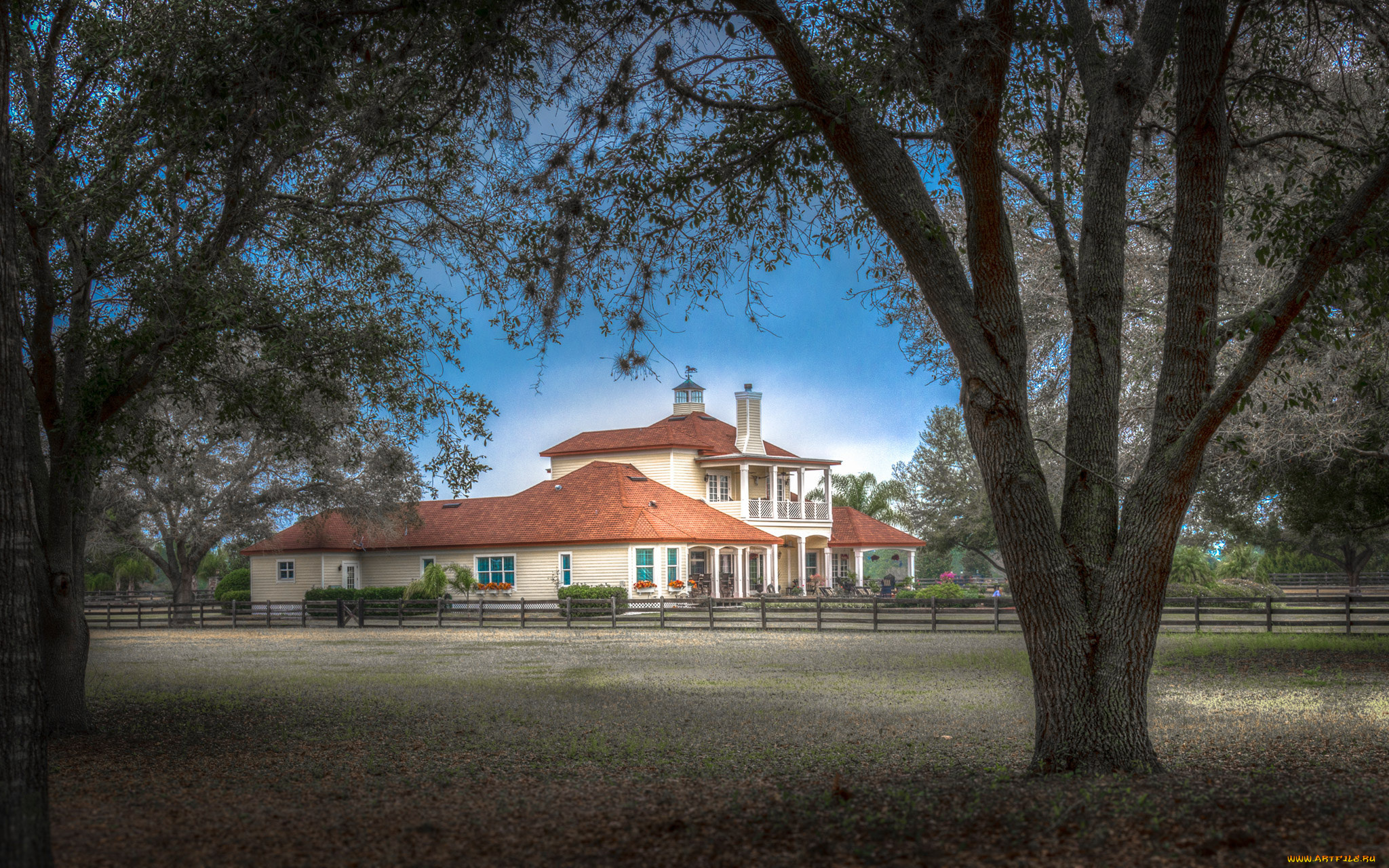 города, -, здания, , дома, простор