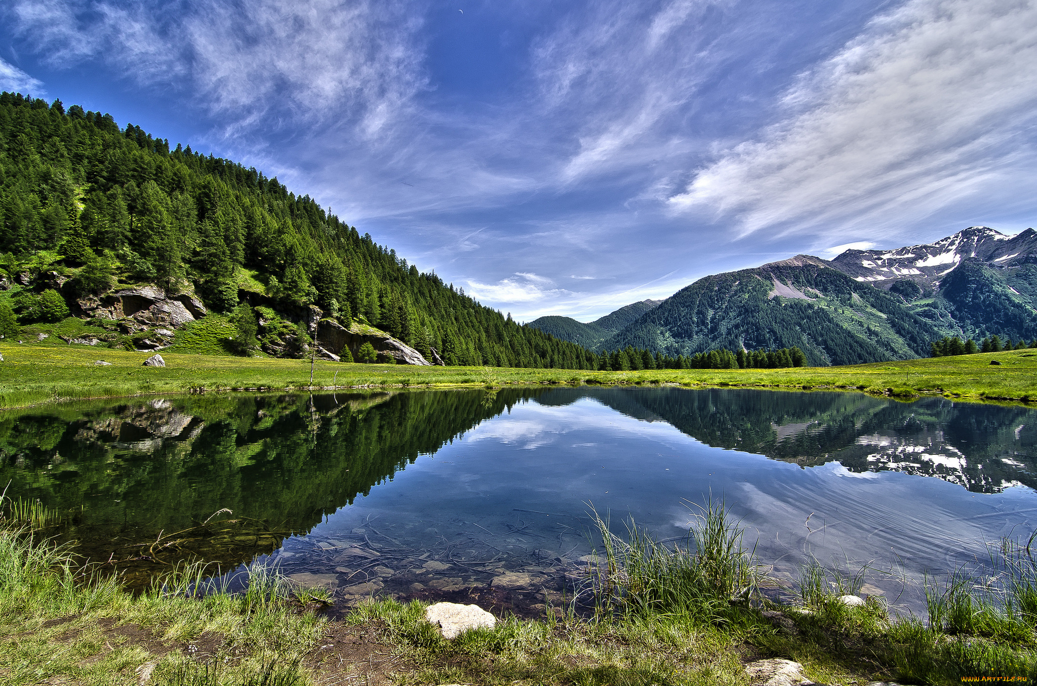 природа, реки, озера, простор