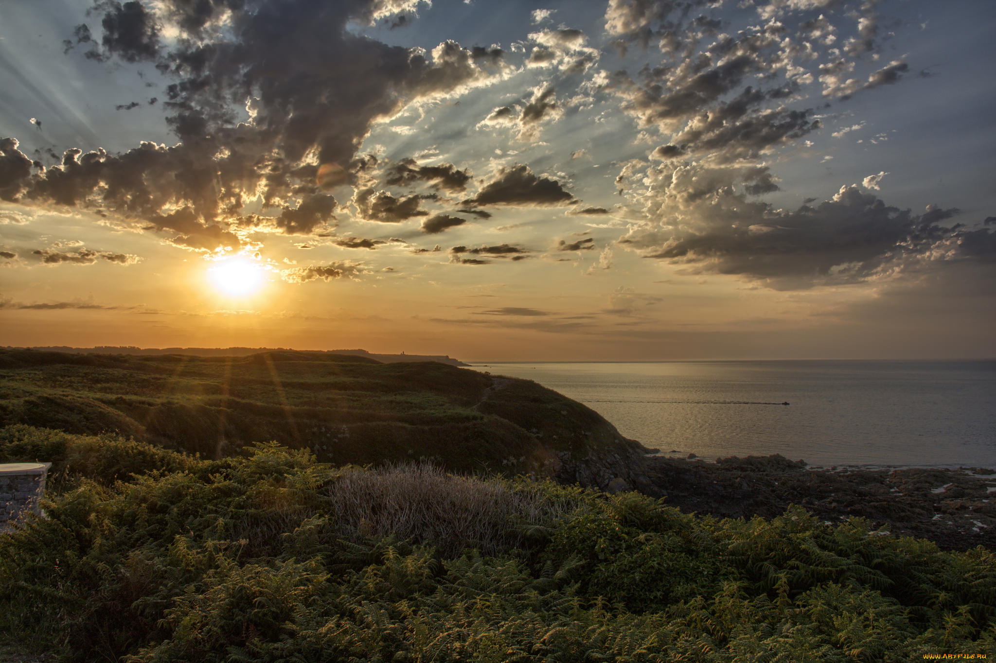 природа, восходы, закаты, простор