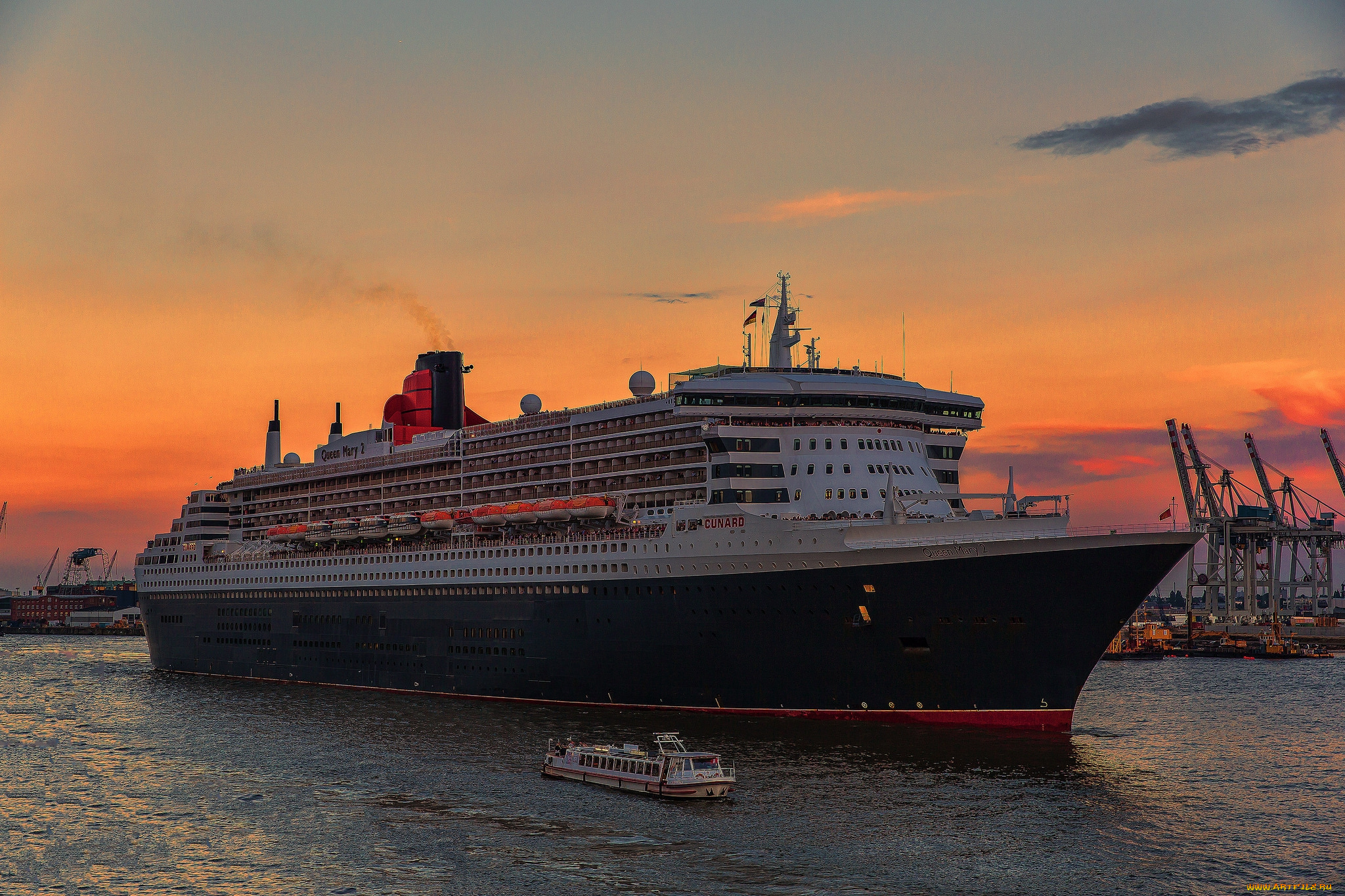 корабли, лайнеры, круиз, лайнер