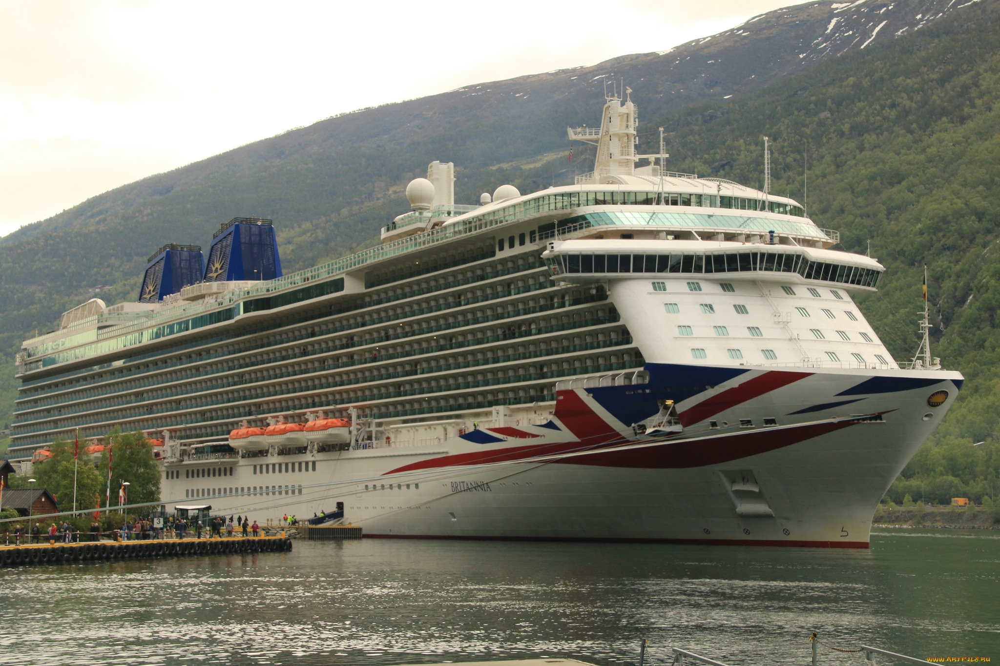 mv, britannia, корабли, лайнеры, лайнер, круиз