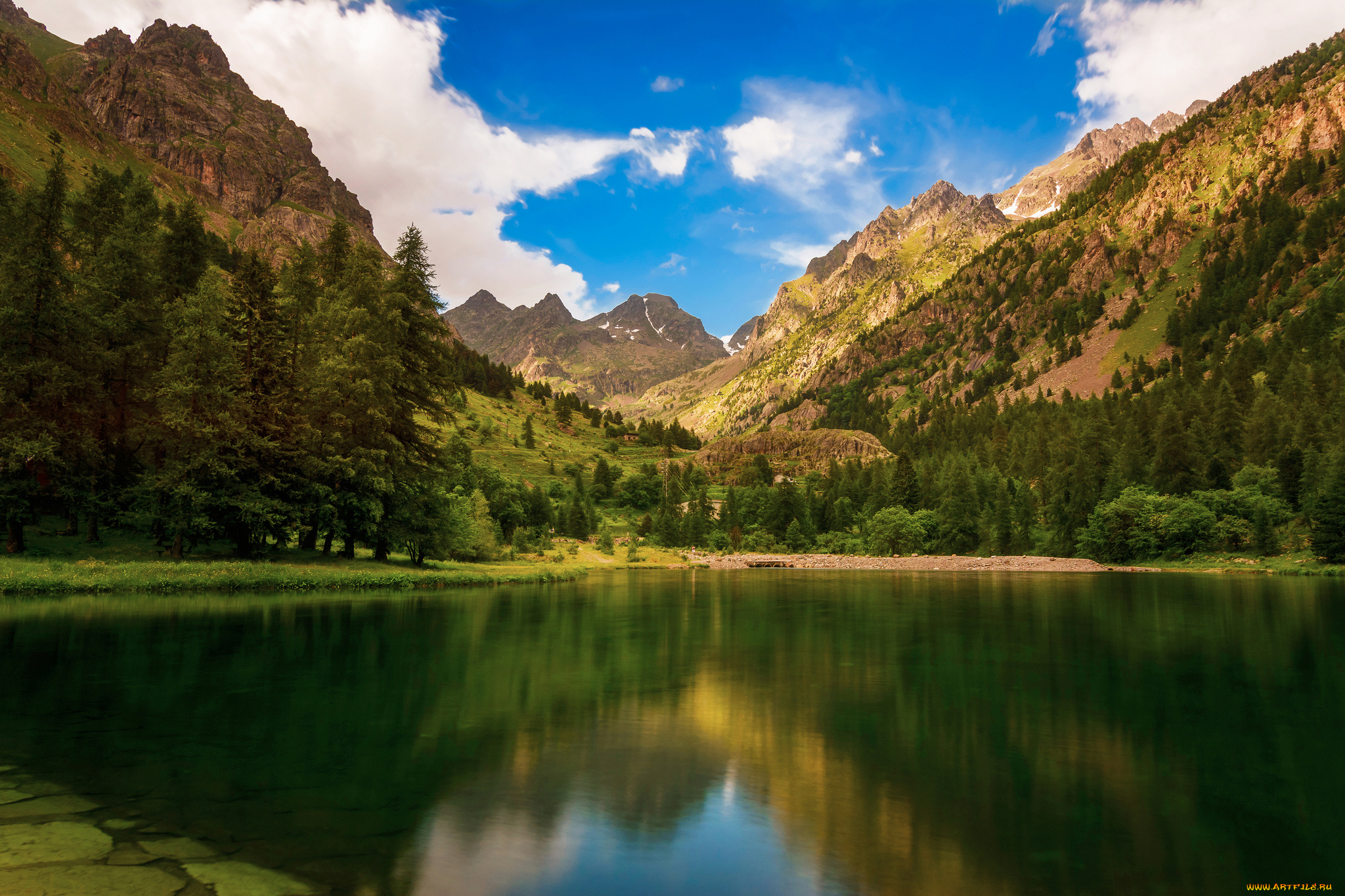 природа, реки, озера, простор