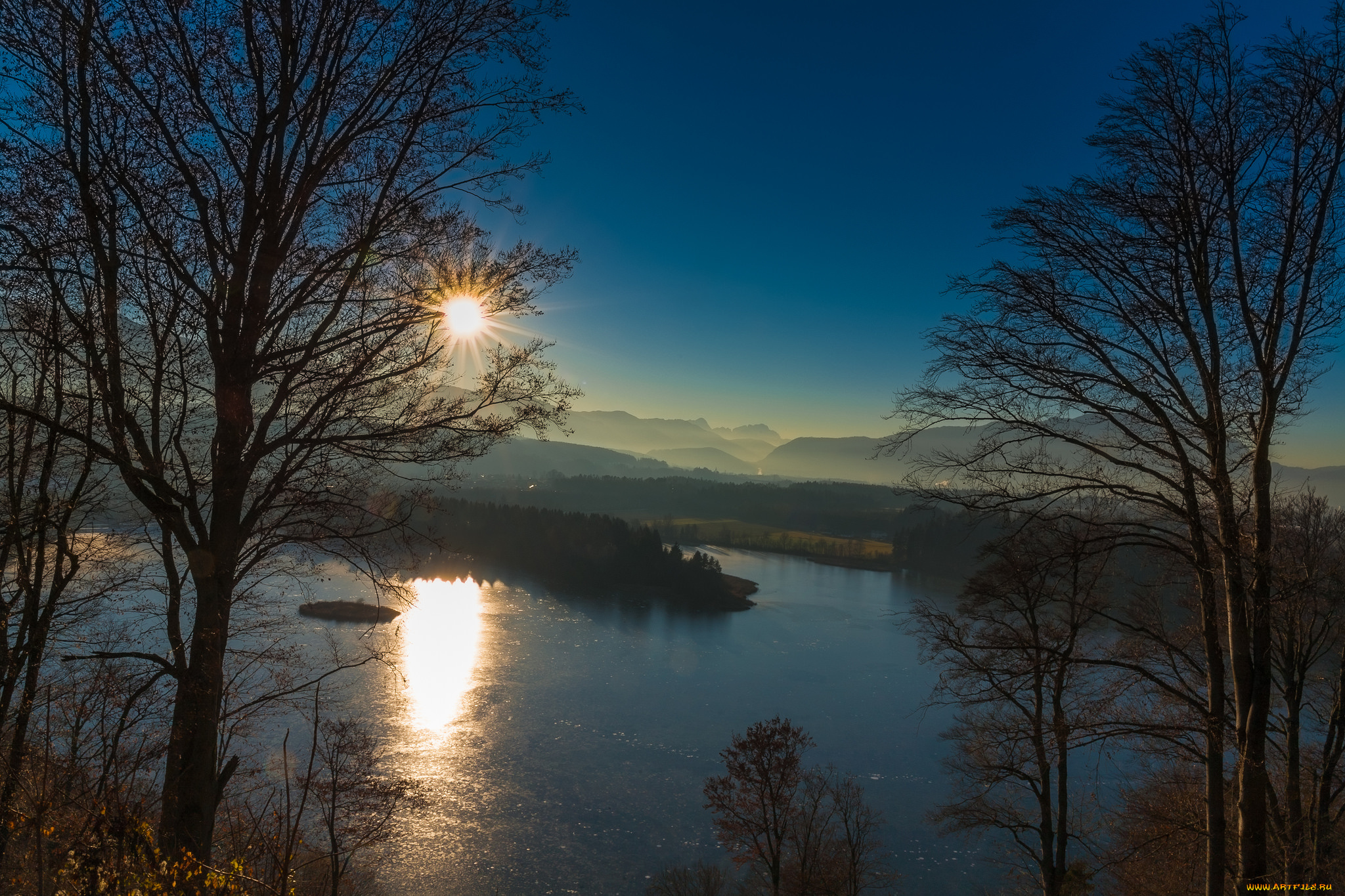 природа, реки, озера, простор