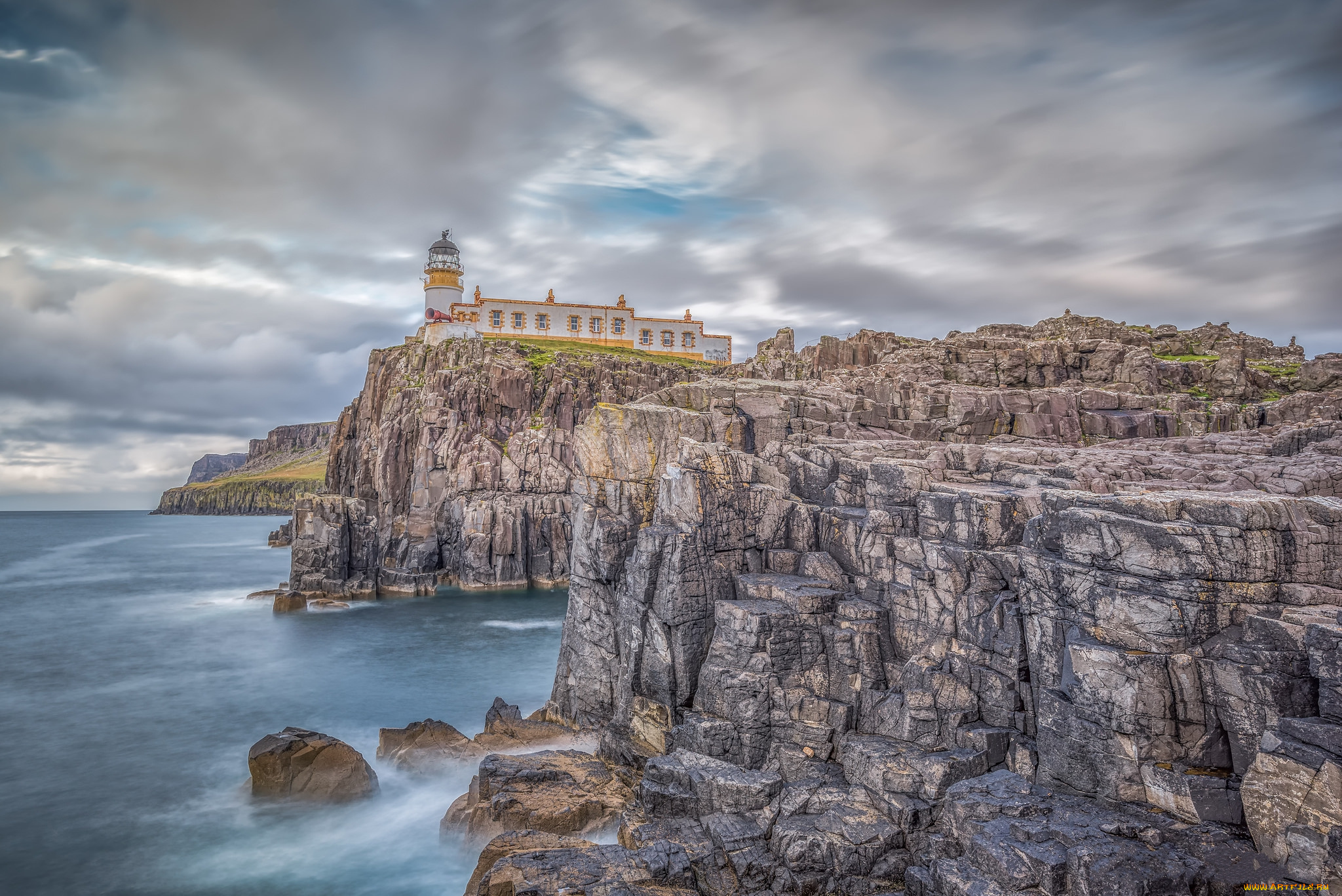 природа, маяки, простор