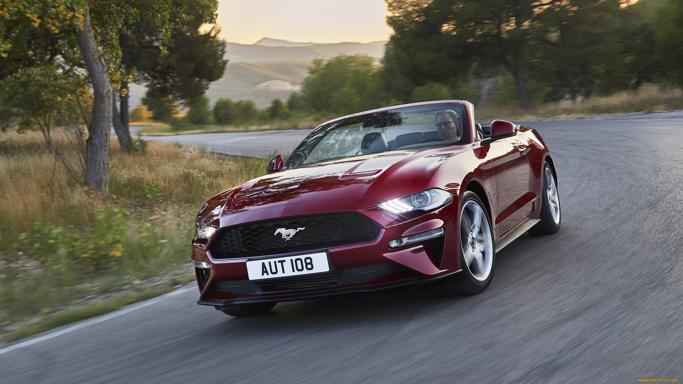 ford, mustang, cabrio, 2018, автомобили, ford, cabrio, mustang, 2018