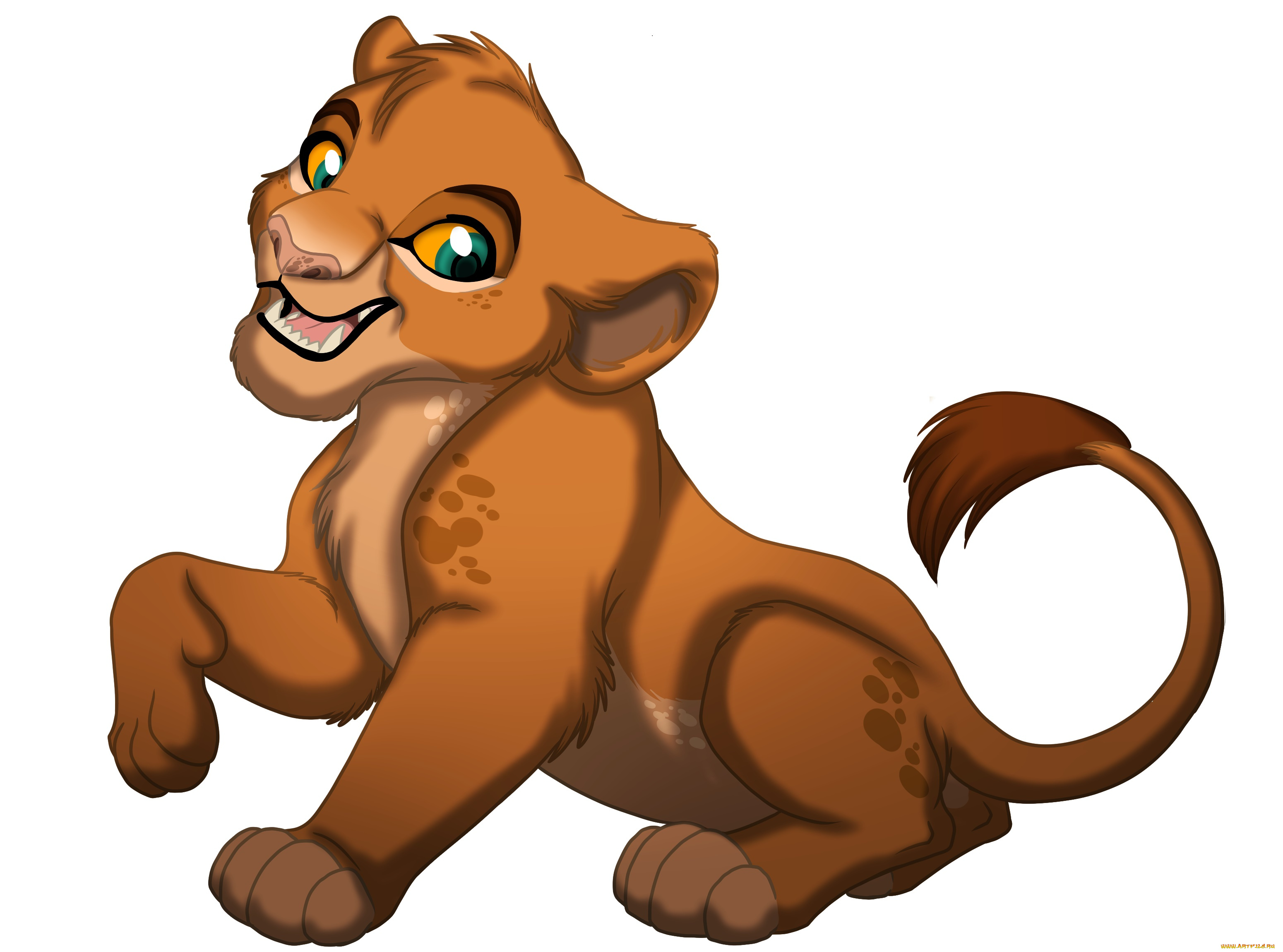 векторная, графика, мультфильмы, , cartoons, фон, лев