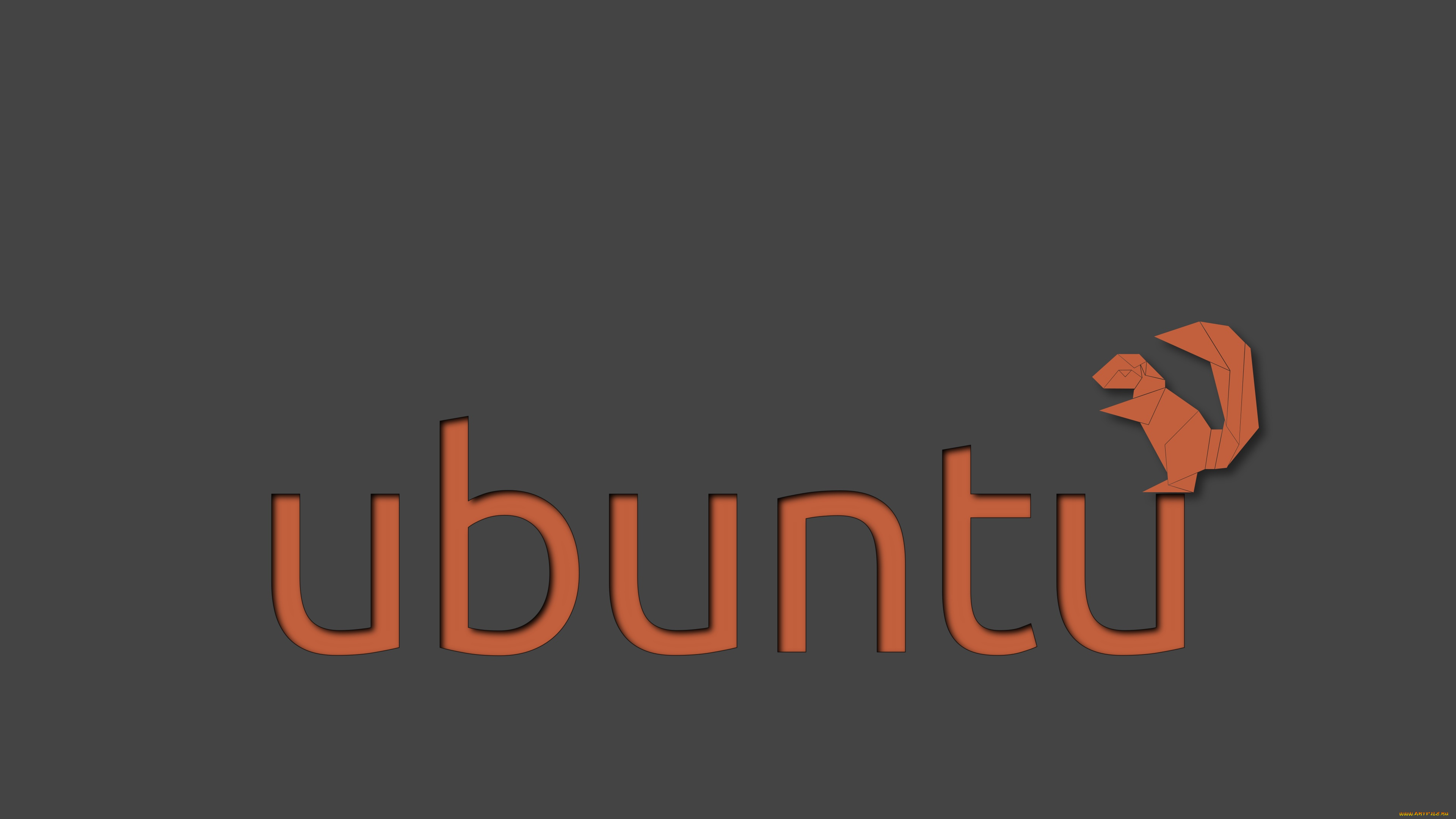 компьютеры, ubuntu, linux, фон, логотип