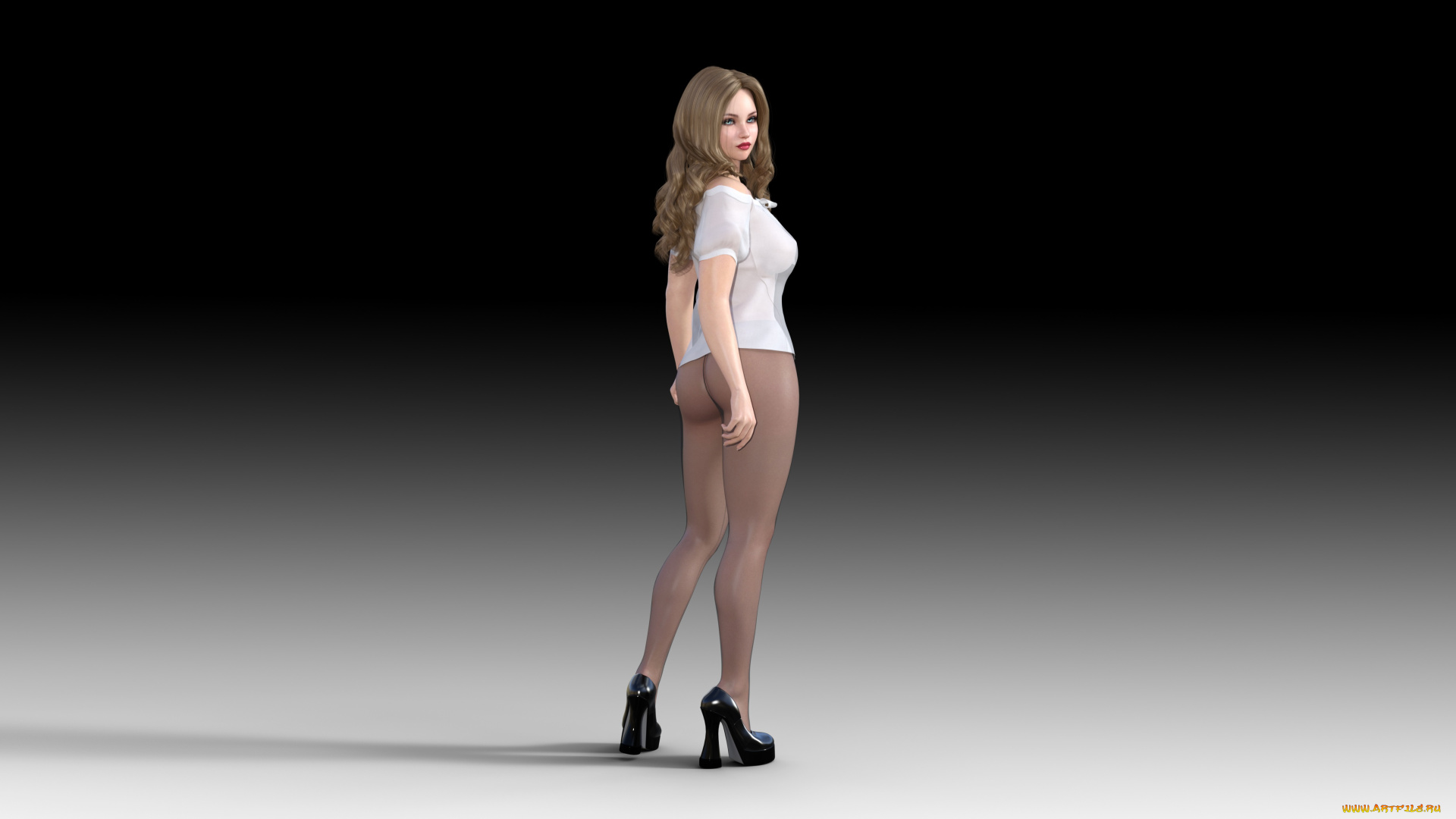 3д, графика, люди, , people, фон, взгляд, девушка