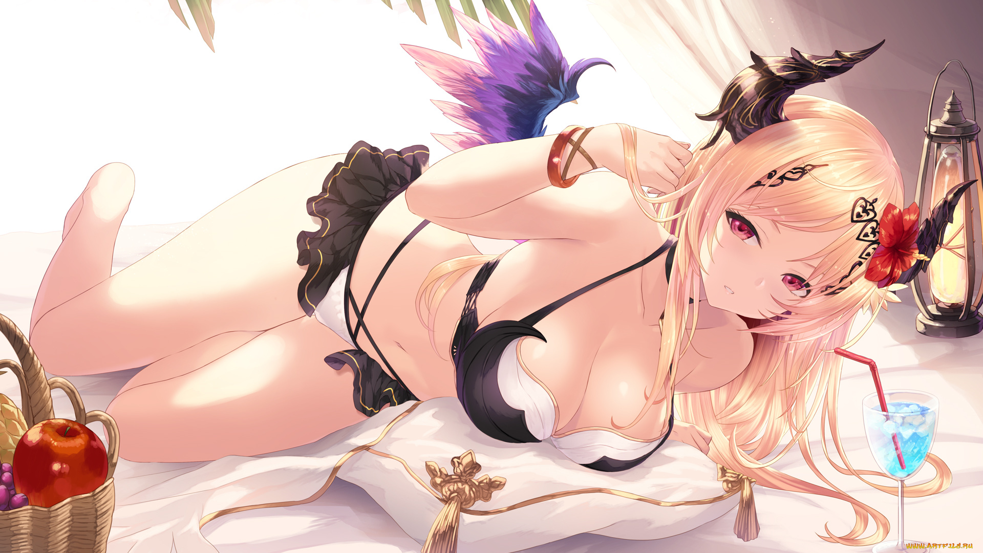 аниме, granblue, fantasy, девушка