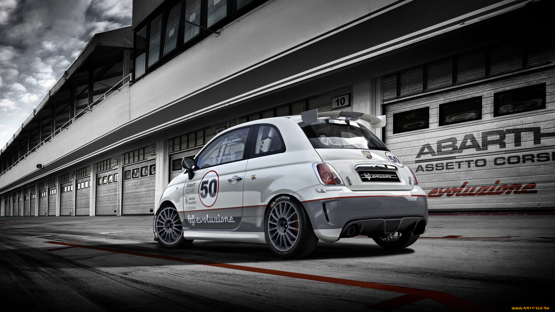 автомобили, fiat, abarth