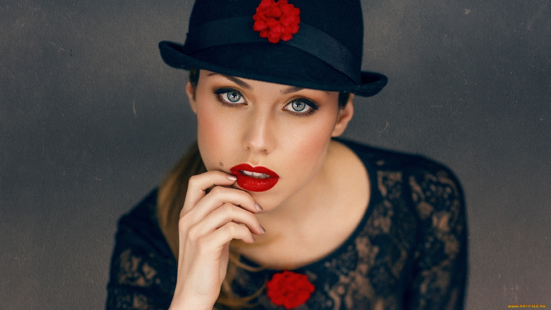 девушки, -unsort, , лица, , портреты, лицо, блондинка, шляпа