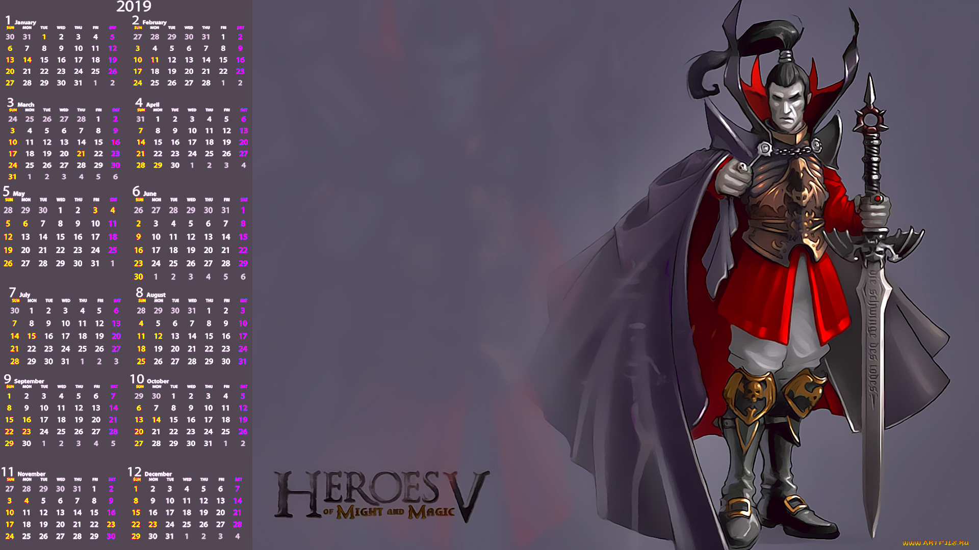 календари, видеоигры, взгляд, оружие, воин, мужчина