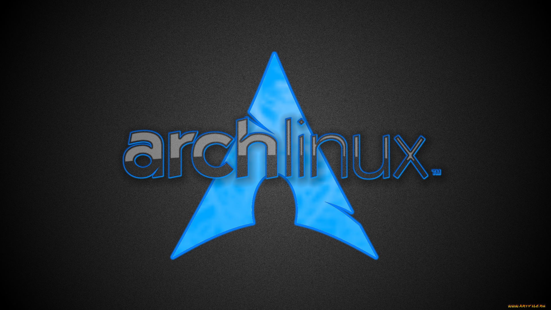 компьютеры, linux, логотип, фон