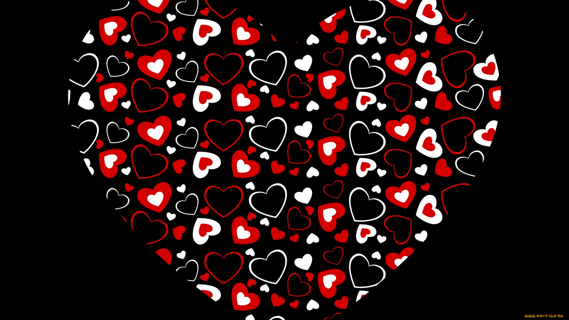 векторная, графика, сердечки, , hearts, фон, сердечко