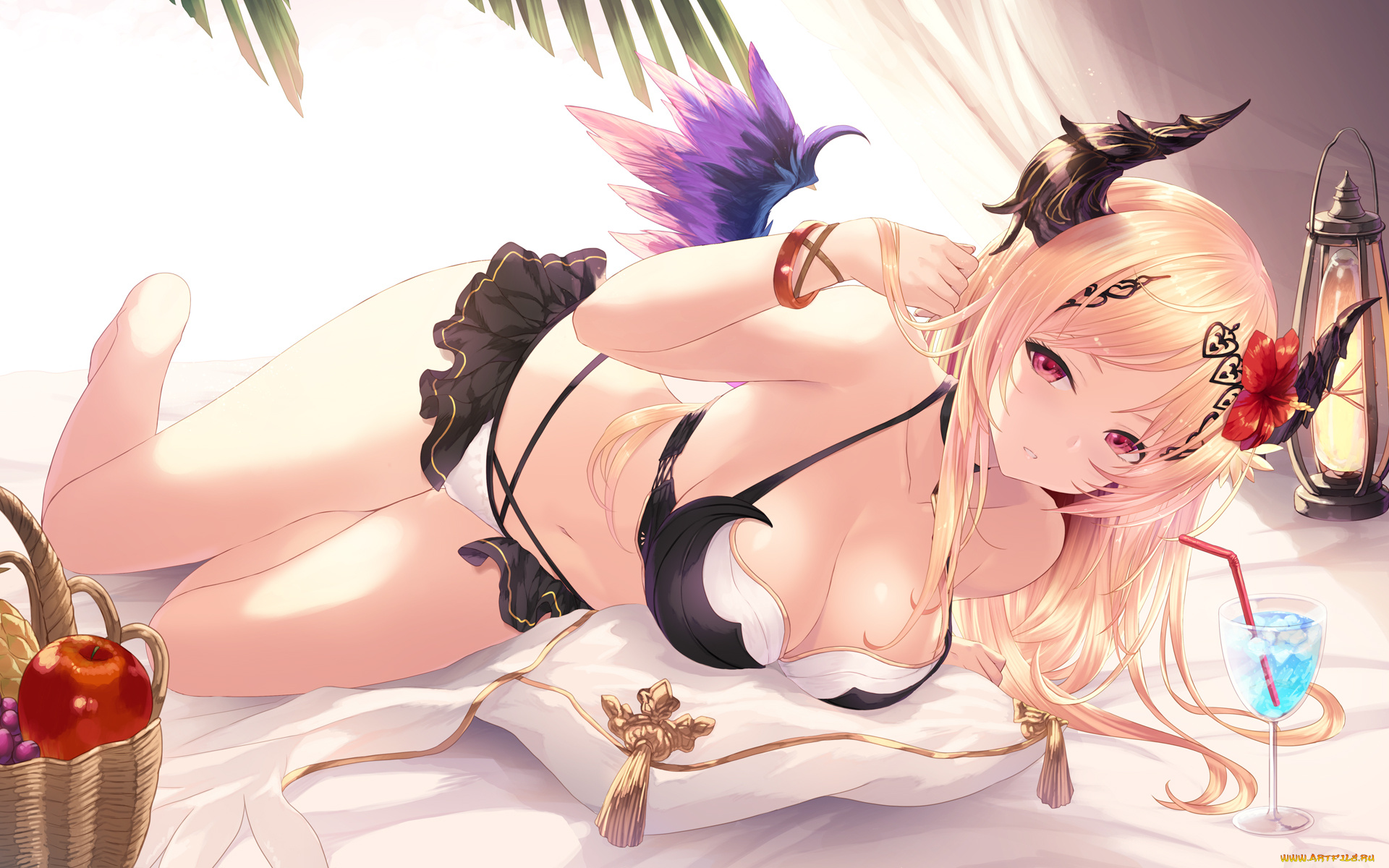 аниме, granblue, fantasy, девушка