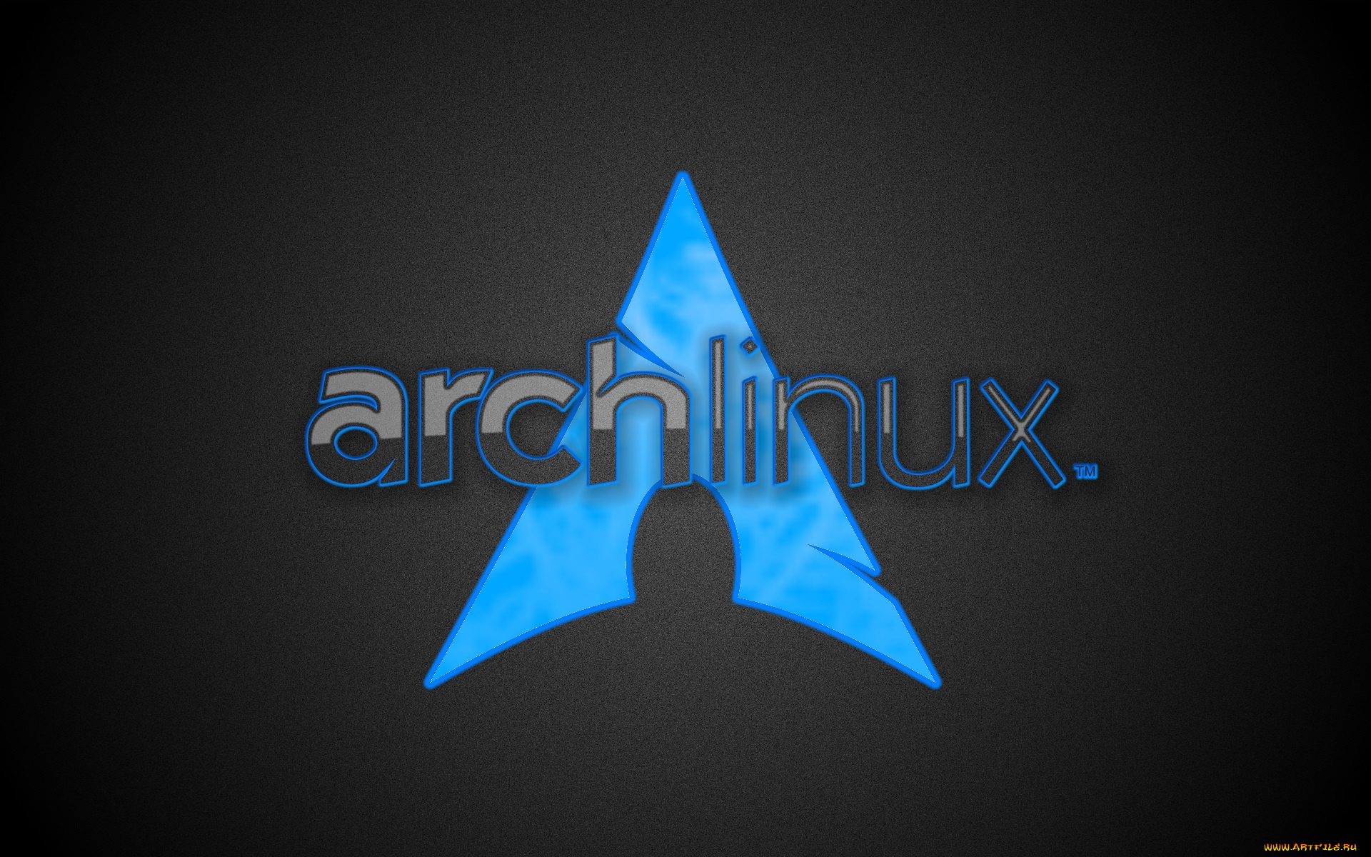 компьютеры, linux, логотип, фон