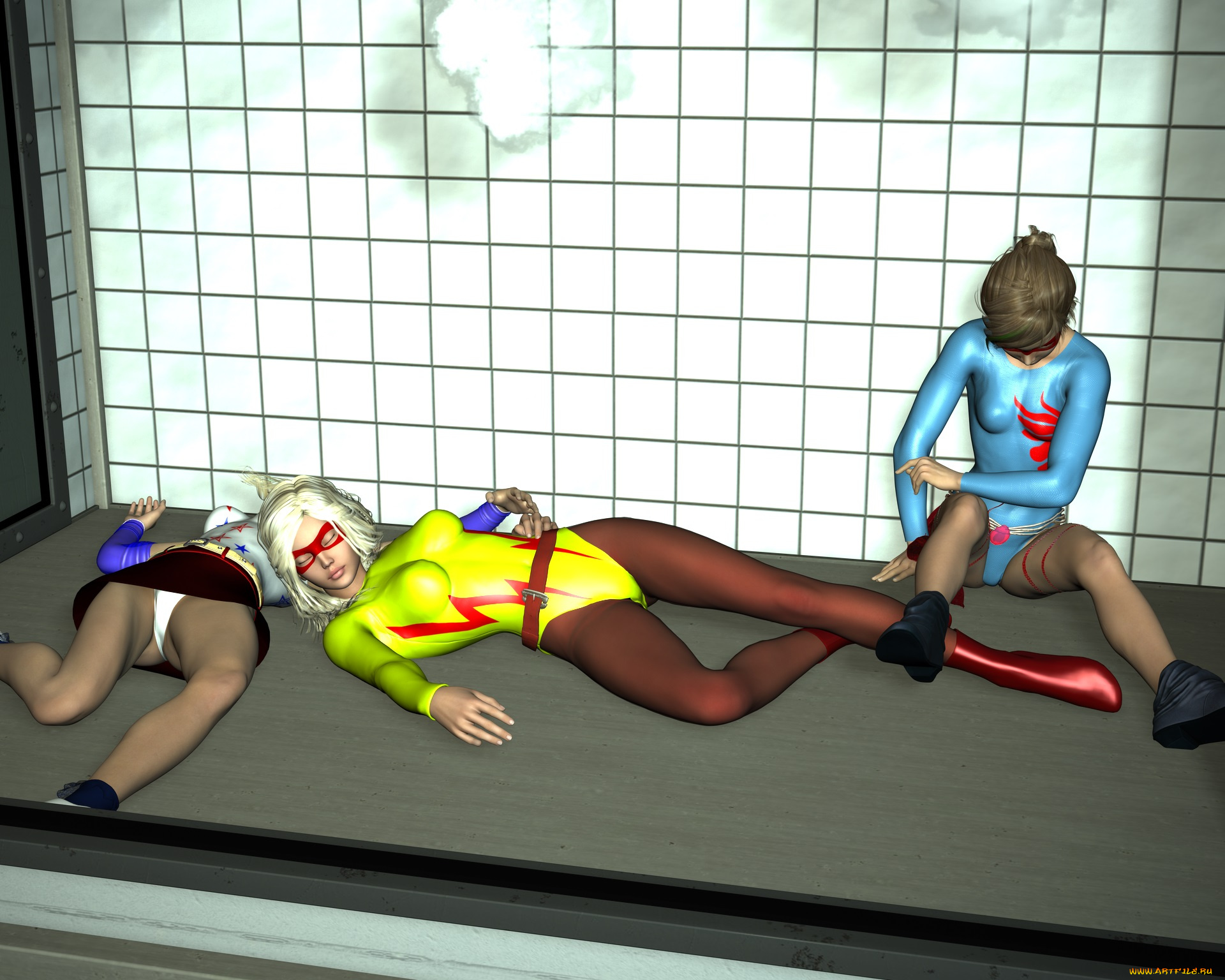 3д, графика, фантазия, , fantasy, фон, взгляд, девушки