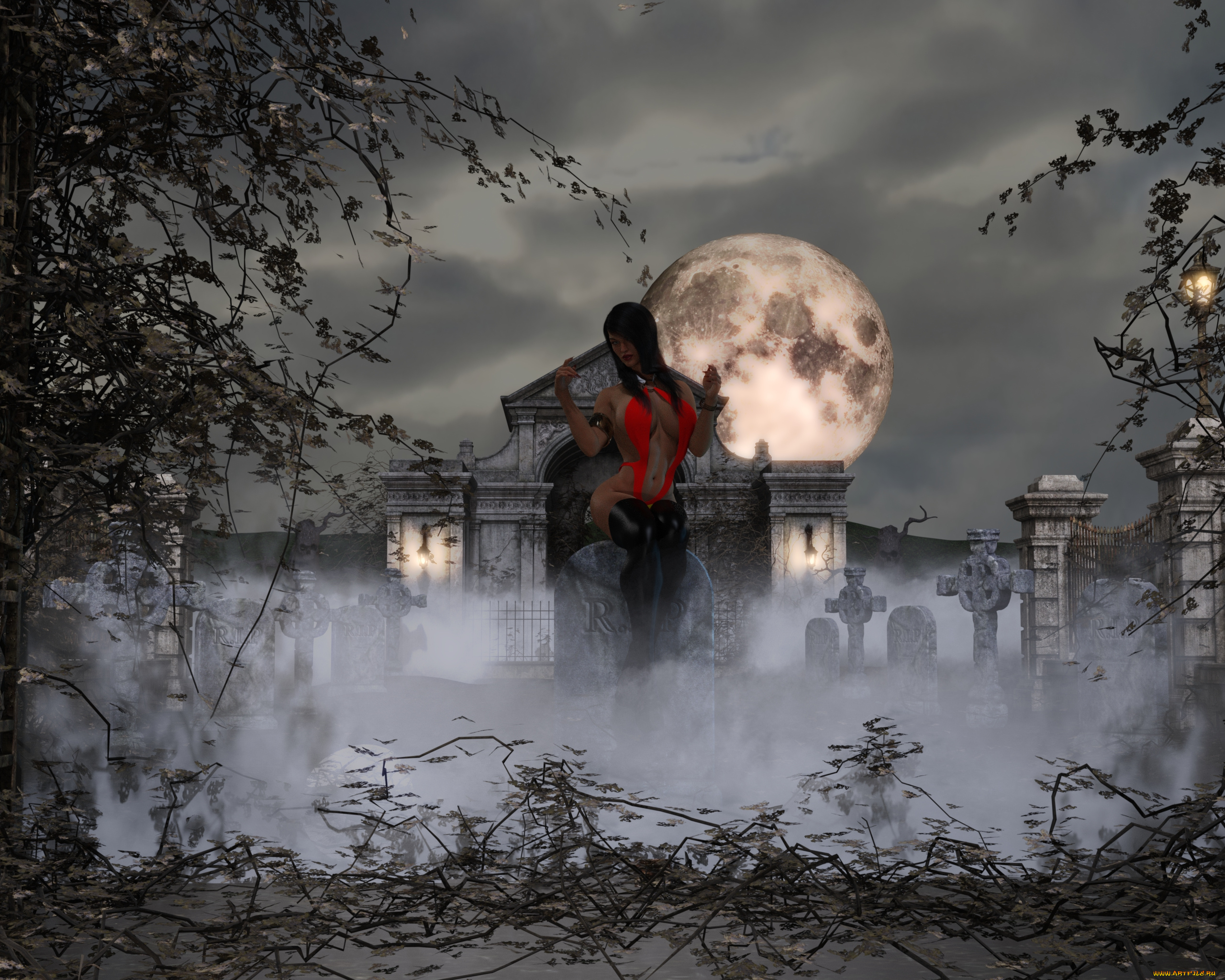 3д, графика, праздники, , holidays, фон, взгляд, девушка