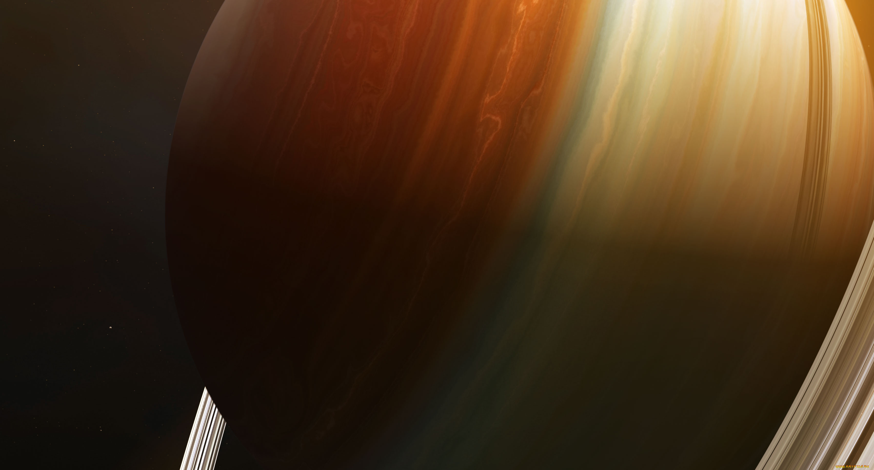 космос, арт, галактики, планета, вселенная