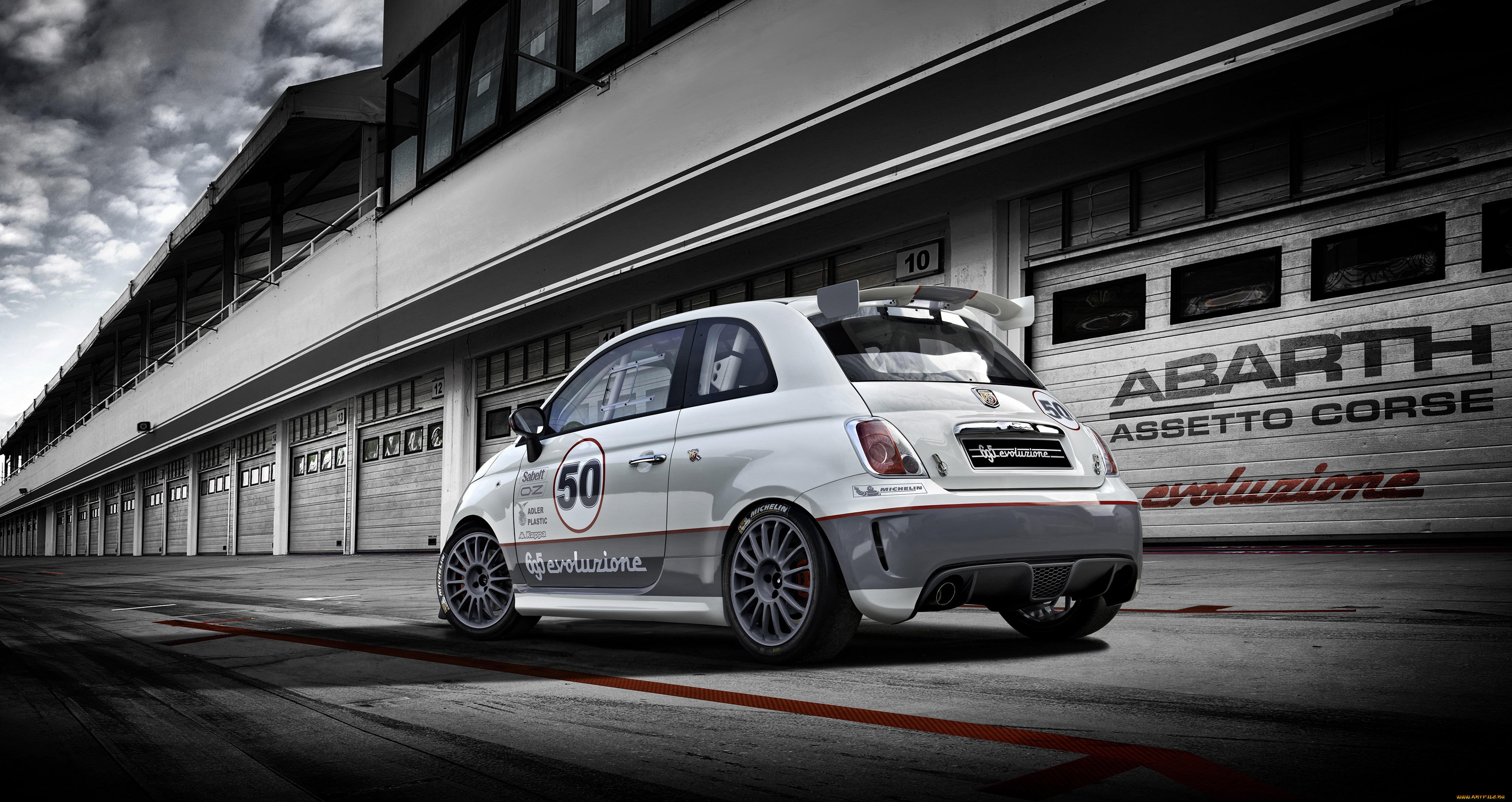 автомобили, fiat, abarth