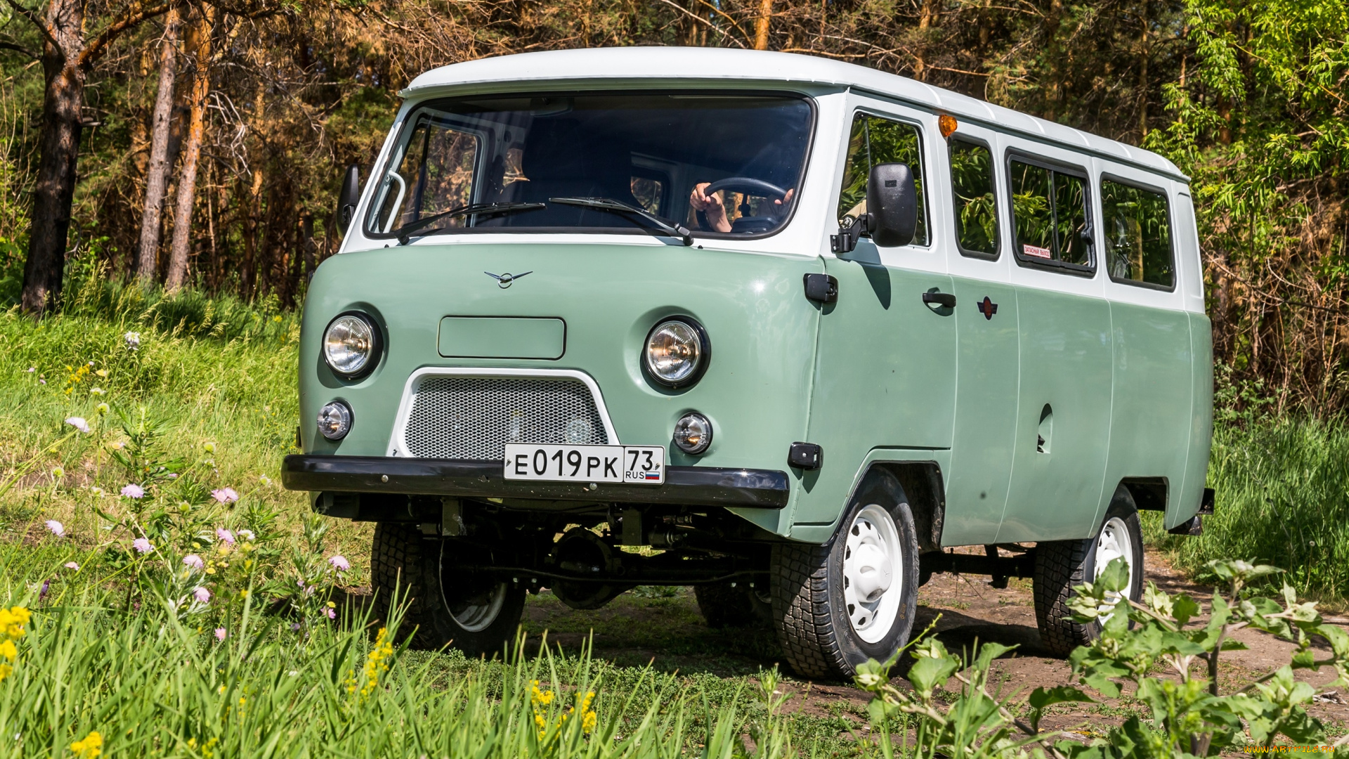 уаз, автомобили, автомобиль, буханка, фургон, лес