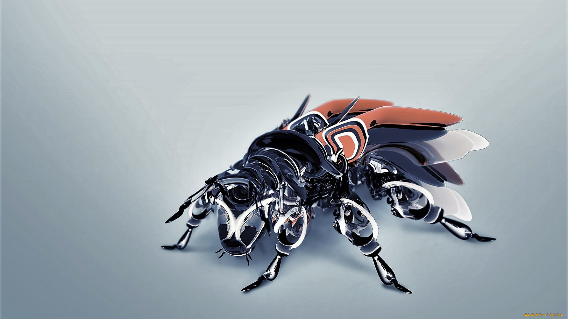 3д, графика, животные, , animals, насекомое