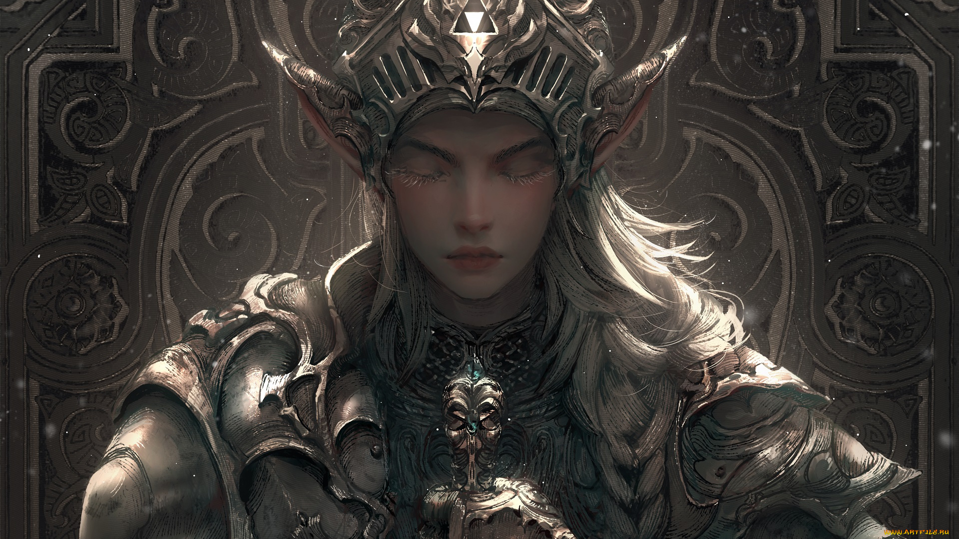 фэнтези, эльфы, девушка