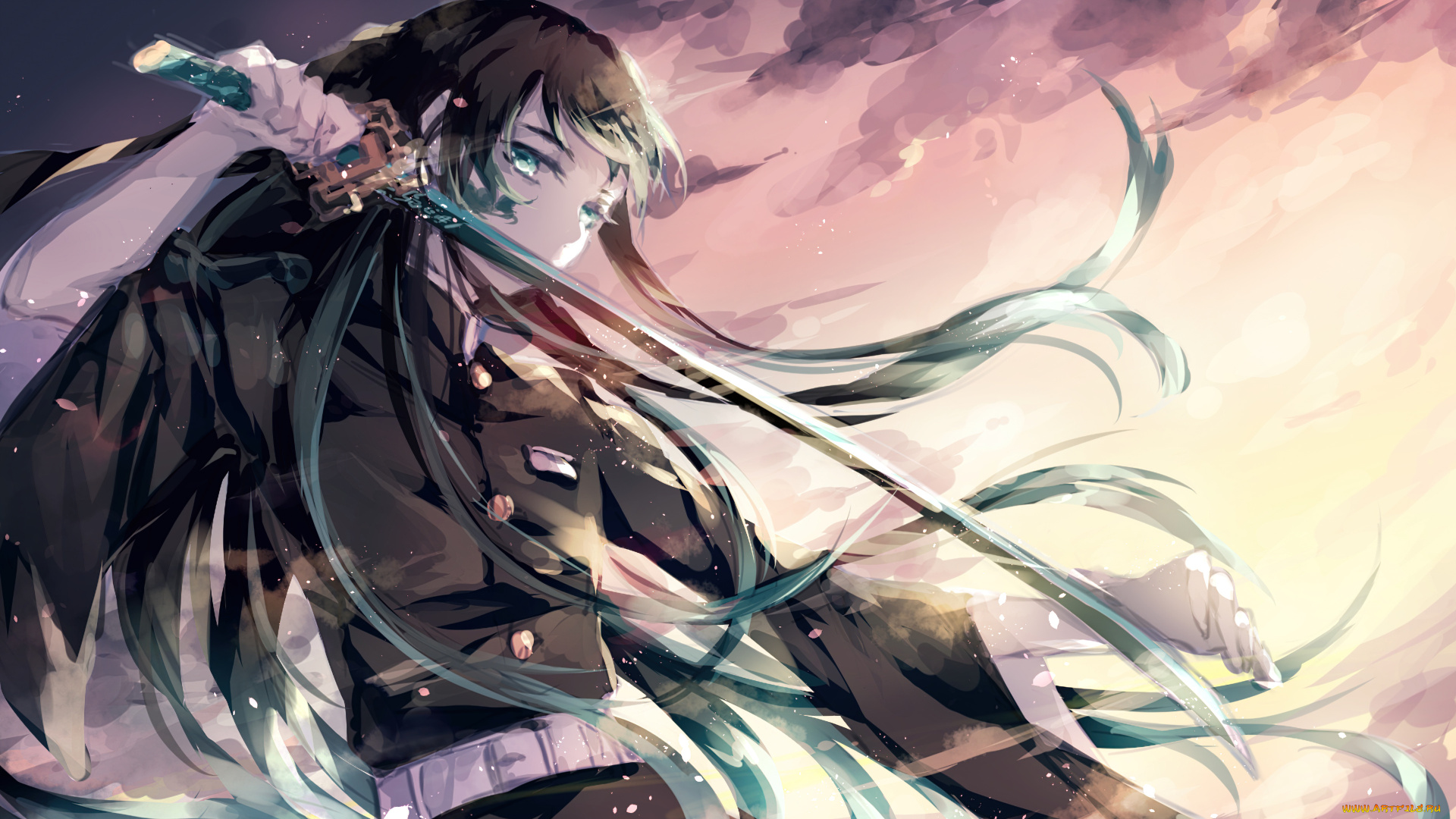 клинок, рассекающий, демонов, аниме, demon, slayer, , kimetsu, no, yaiba, demon, slayer, kimetsu, no, yaiba, парень, muichirou, tokito