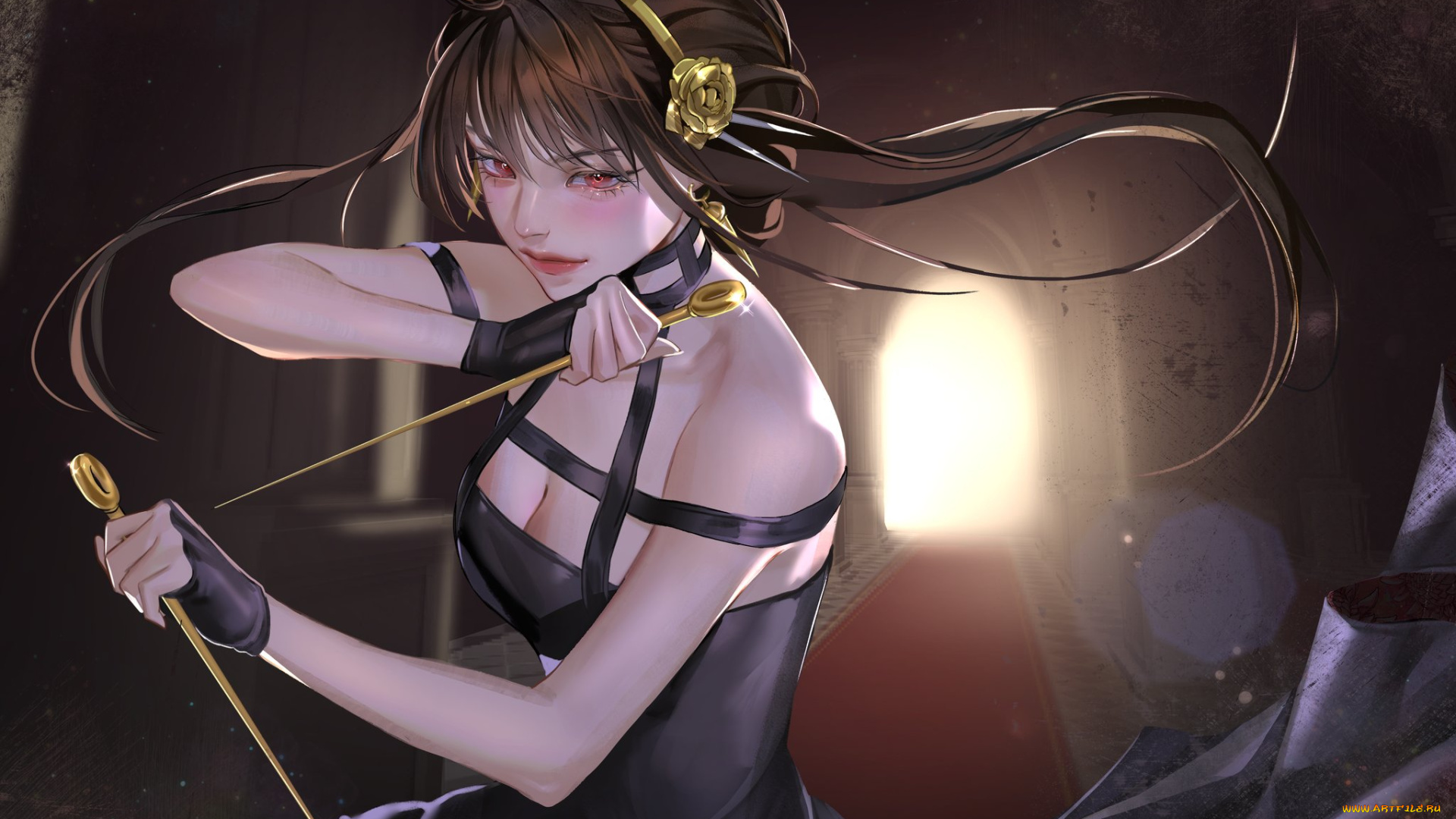 семья, шпиона, аниме, spy, x, family, spy, x, family, yor, forger, брюнетка, девушка