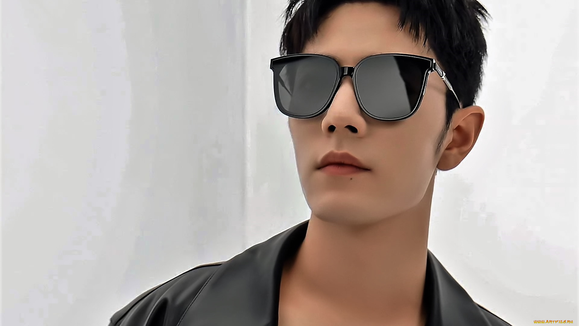 мужчины, xiao, zhan, актер, лицо, очки