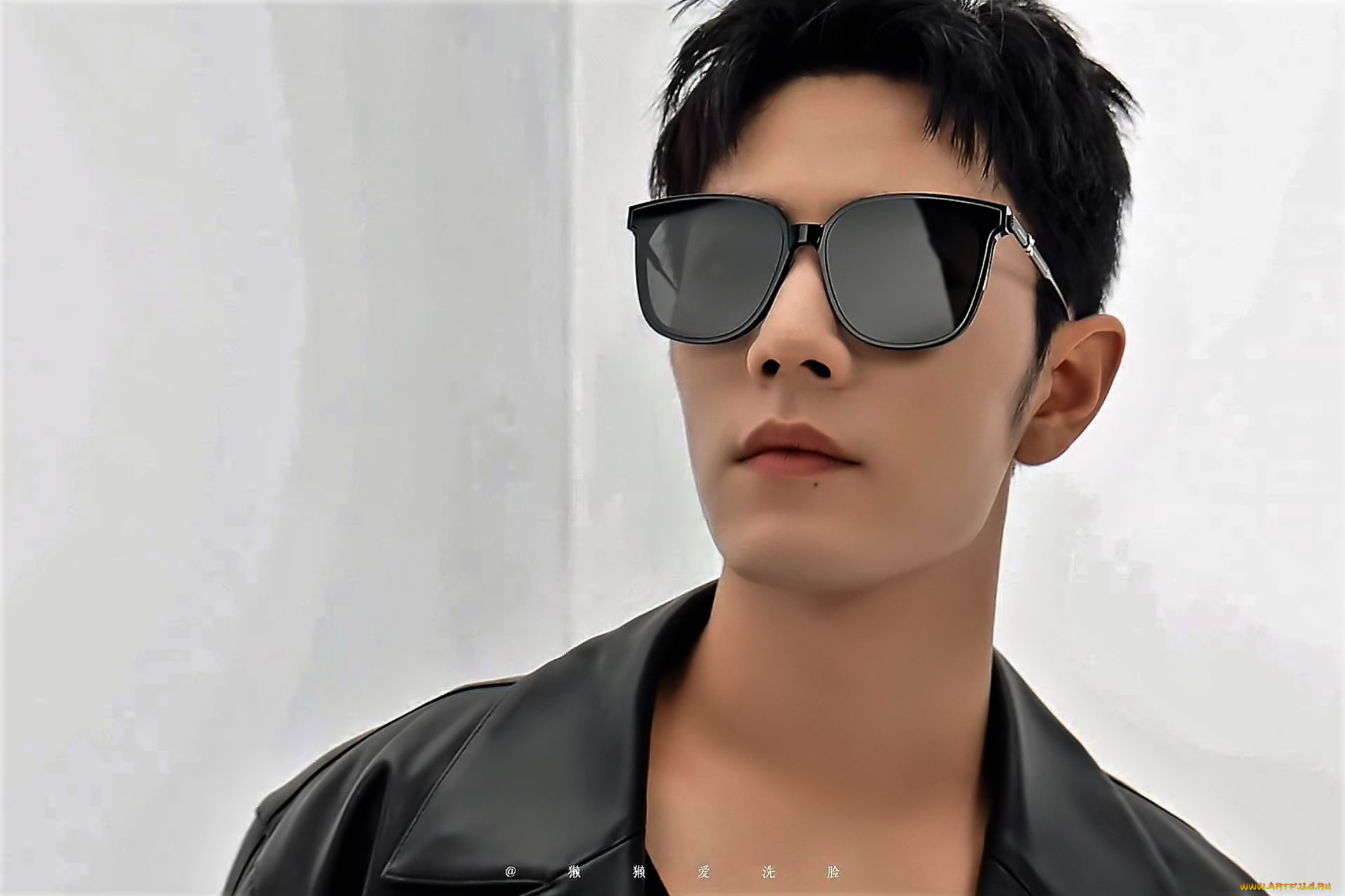 мужчины, xiao, zhan, актер, лицо, очки