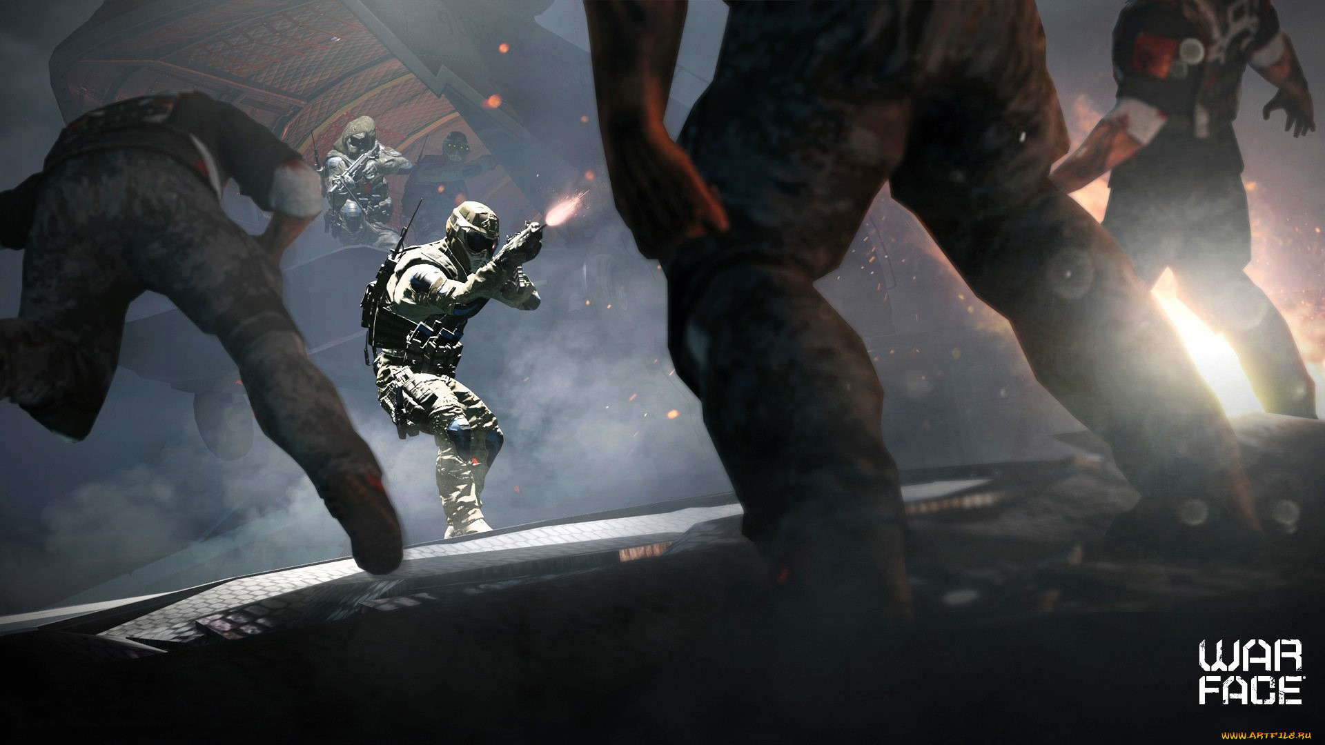 видео, игры, warface, спецназ, оружие, бой, транспорт