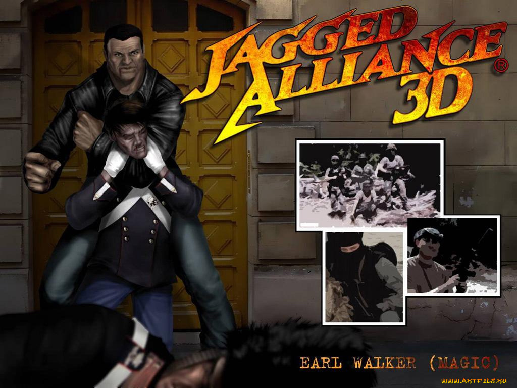 видео, игры, jagged, alliance, 3d